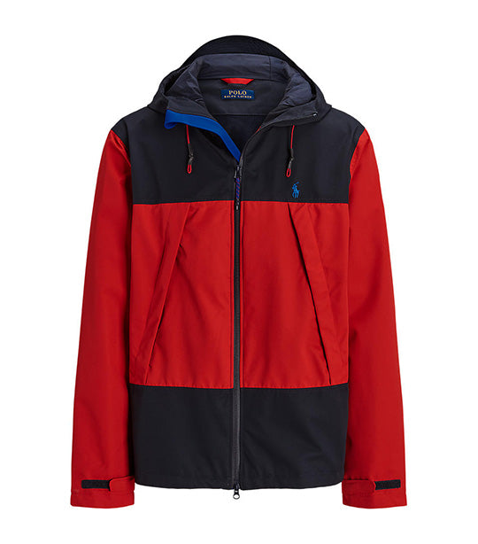 Polo color hotsell block jacket