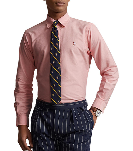 Polo Ralph Lauren Men's Custom Fit Oxford Shirt Pink | Rustan's Polo Ralph Lauren Men's Custom Fit Oxford Shirt Pink | Rustan's