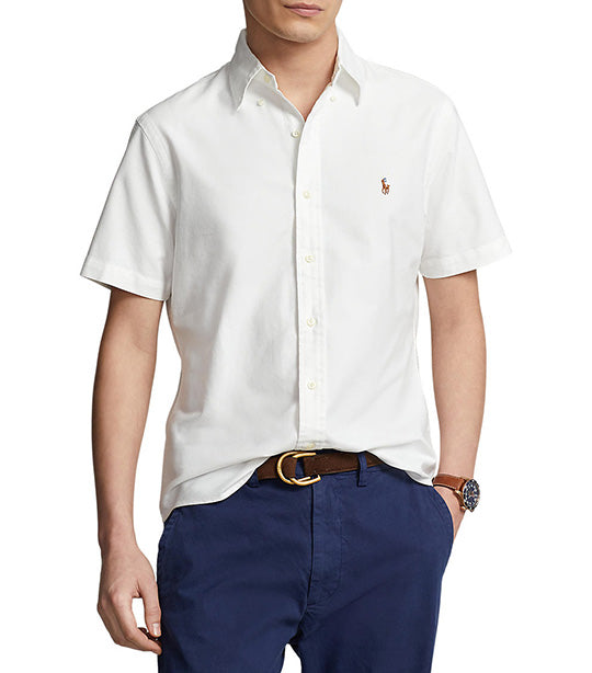 Men's Custom Fit Oxford Shirt White