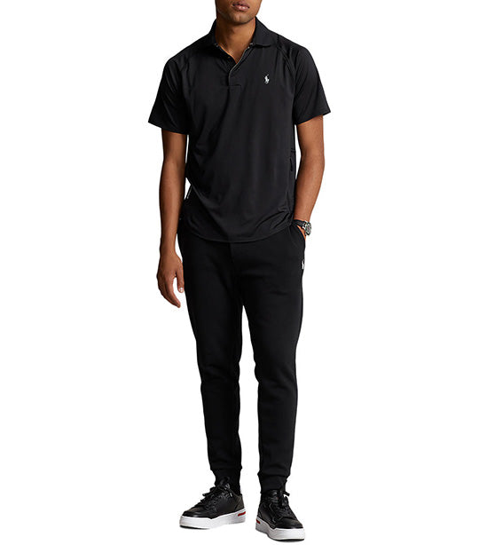 Men's Custom Slim Fit Performance Polo Shirt Polo Black