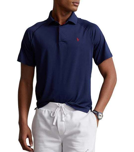 Men's Custom Slim Fit Performance Polo Shirt Polo Newport Navy