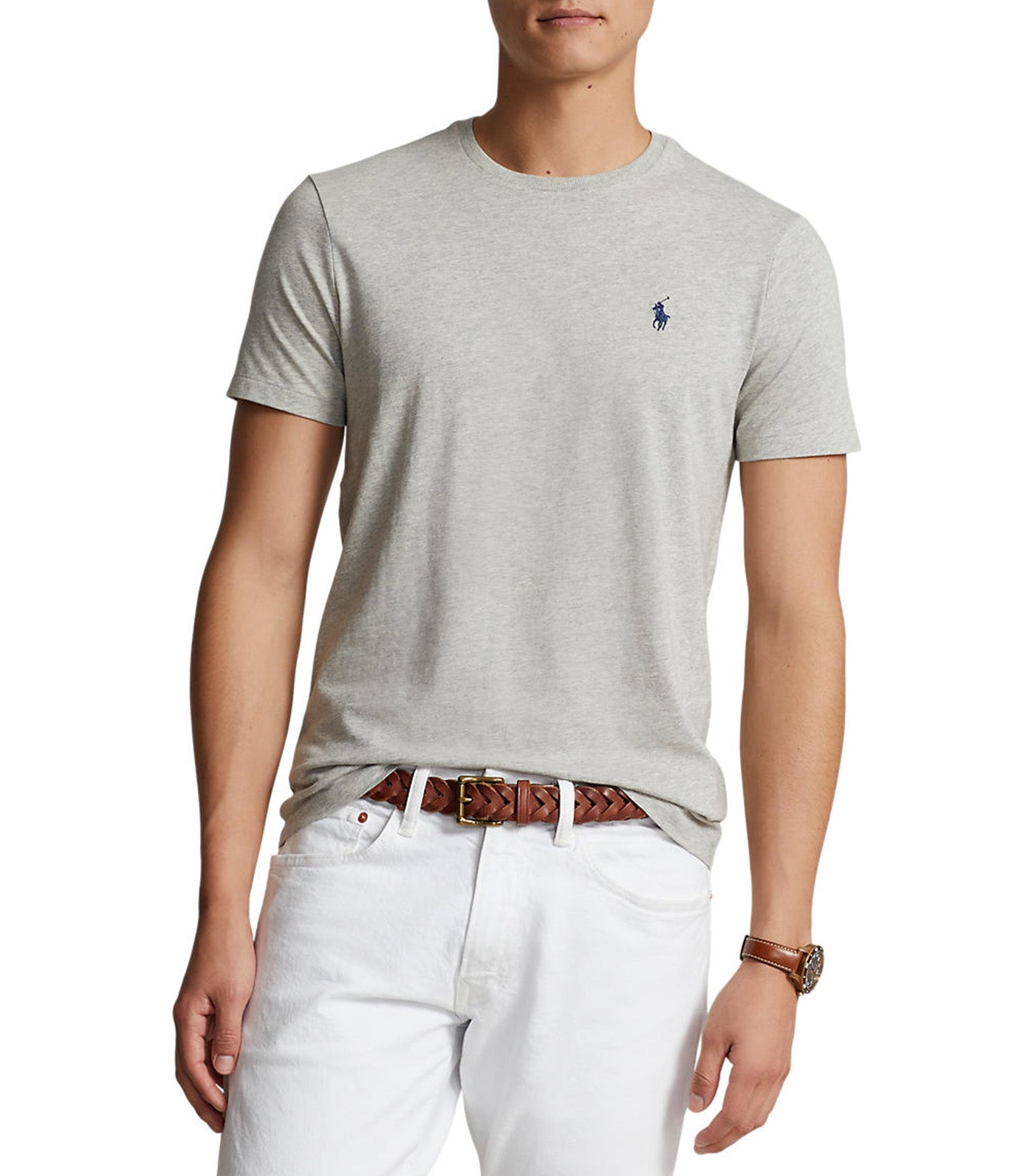 Polo Ralph Lauren Men's Custom Slim Fit Jersey Crewneck T