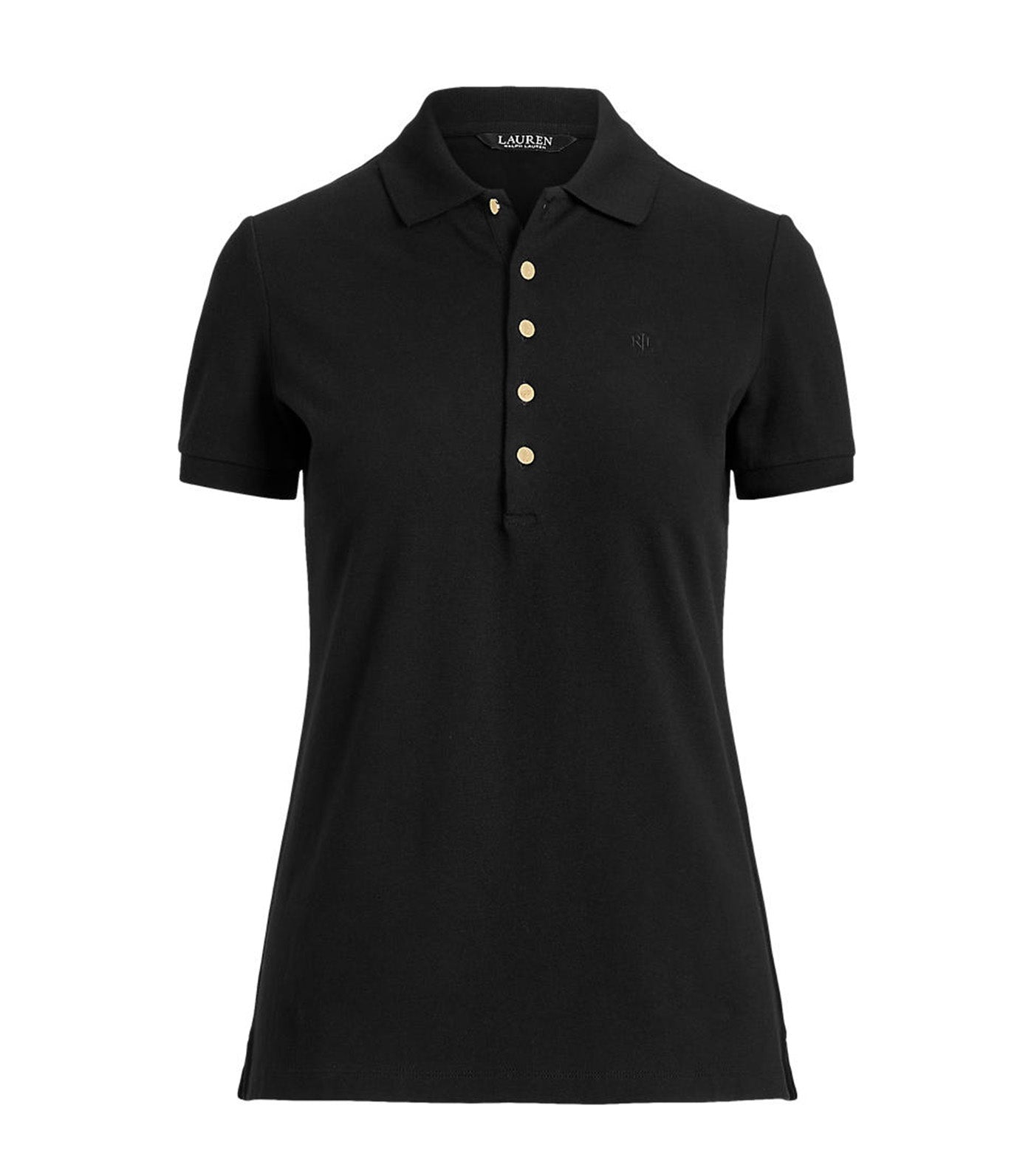 Women's Piqué Polo Shirt Polo Black