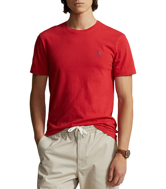 Polo Ralph Lauren Men s Custom Slim Fit Jersey Crewneck T Shirt Post Red Rustan s