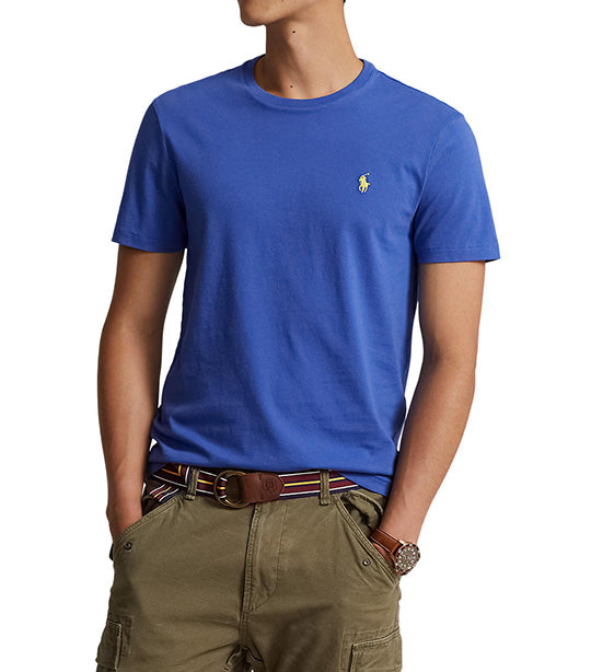 Men's Custom Slim Fit Jersey Crewneck T-Shirt Liberty