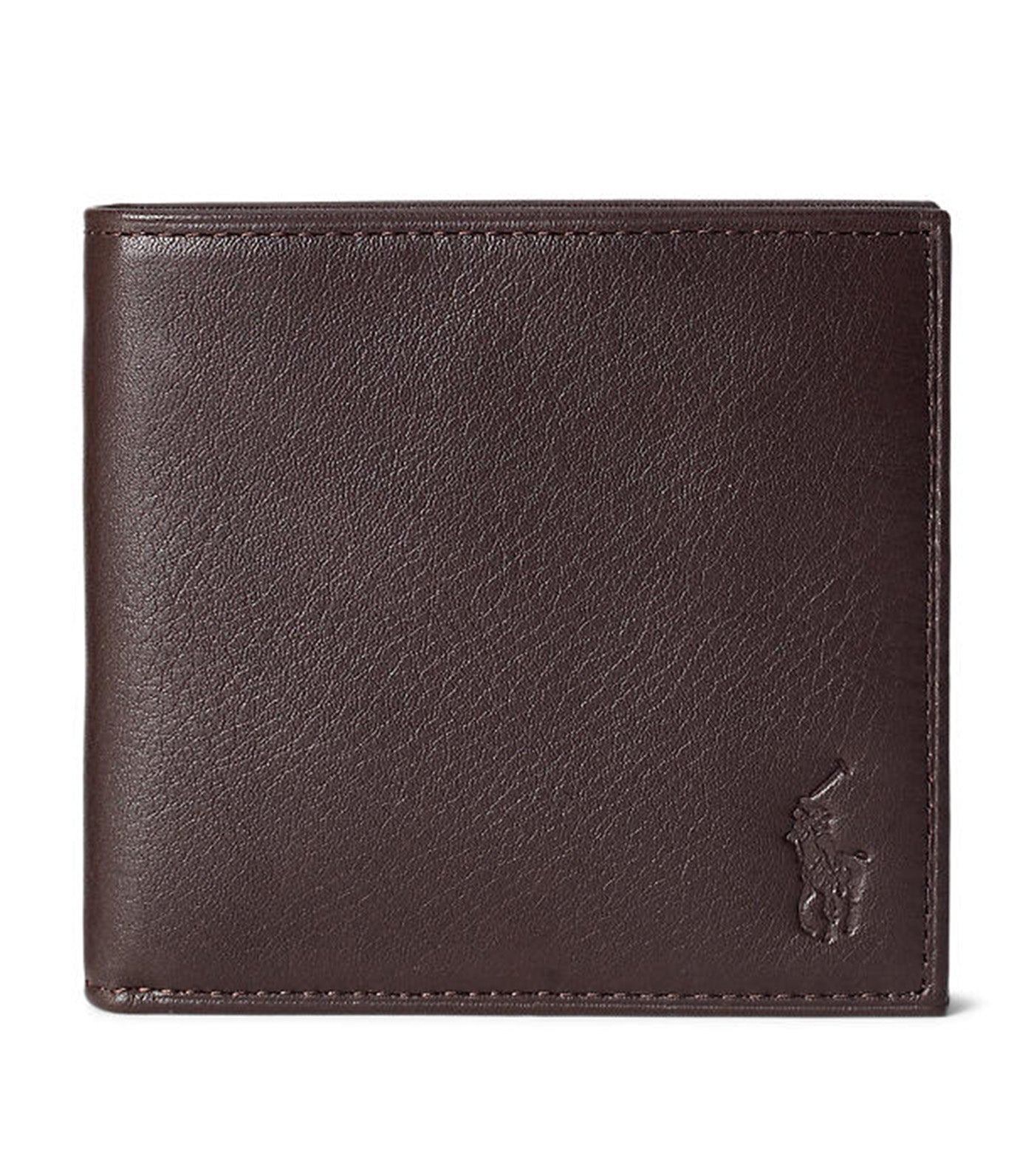 Men's Billfold Leather Wallet Black
