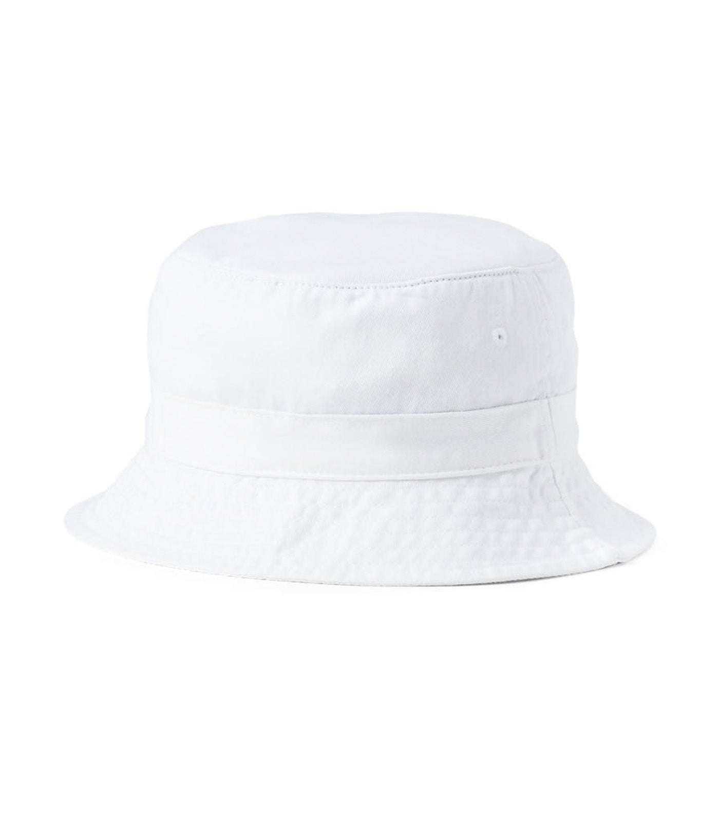 Men's Cotton Bucket Hat White
