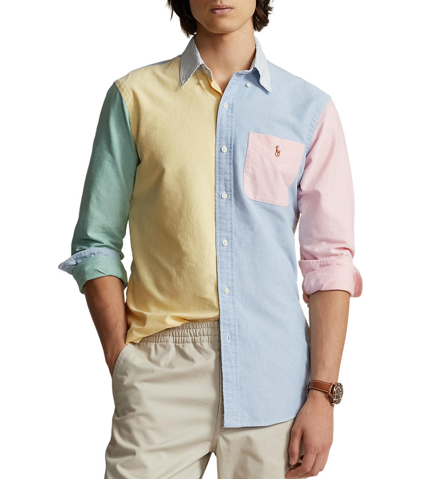 Men's Classic Fit Oxford Fun Shirt