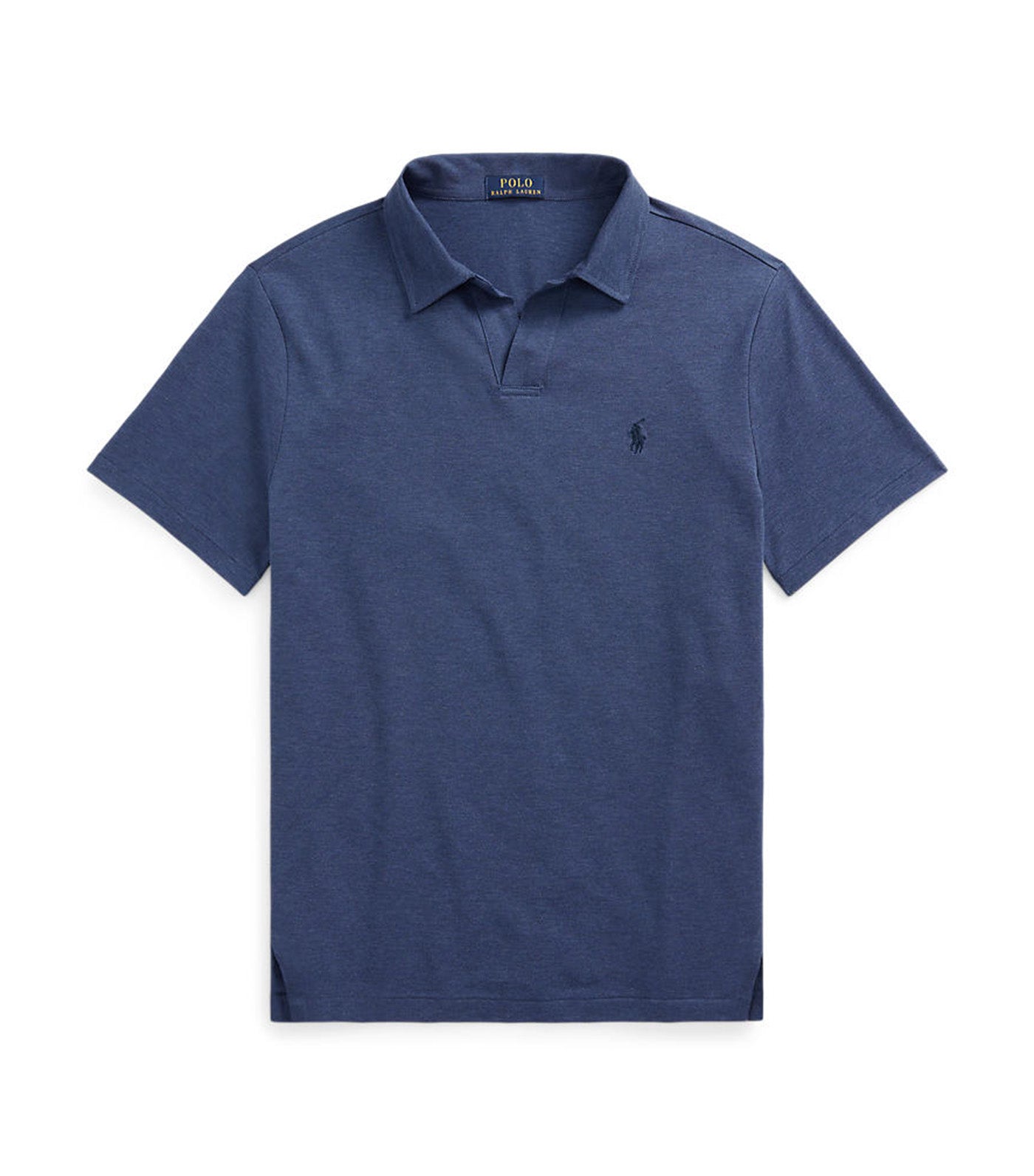 Men's Classic Fit Stretch Mesh Polo Shirt Refined Navy