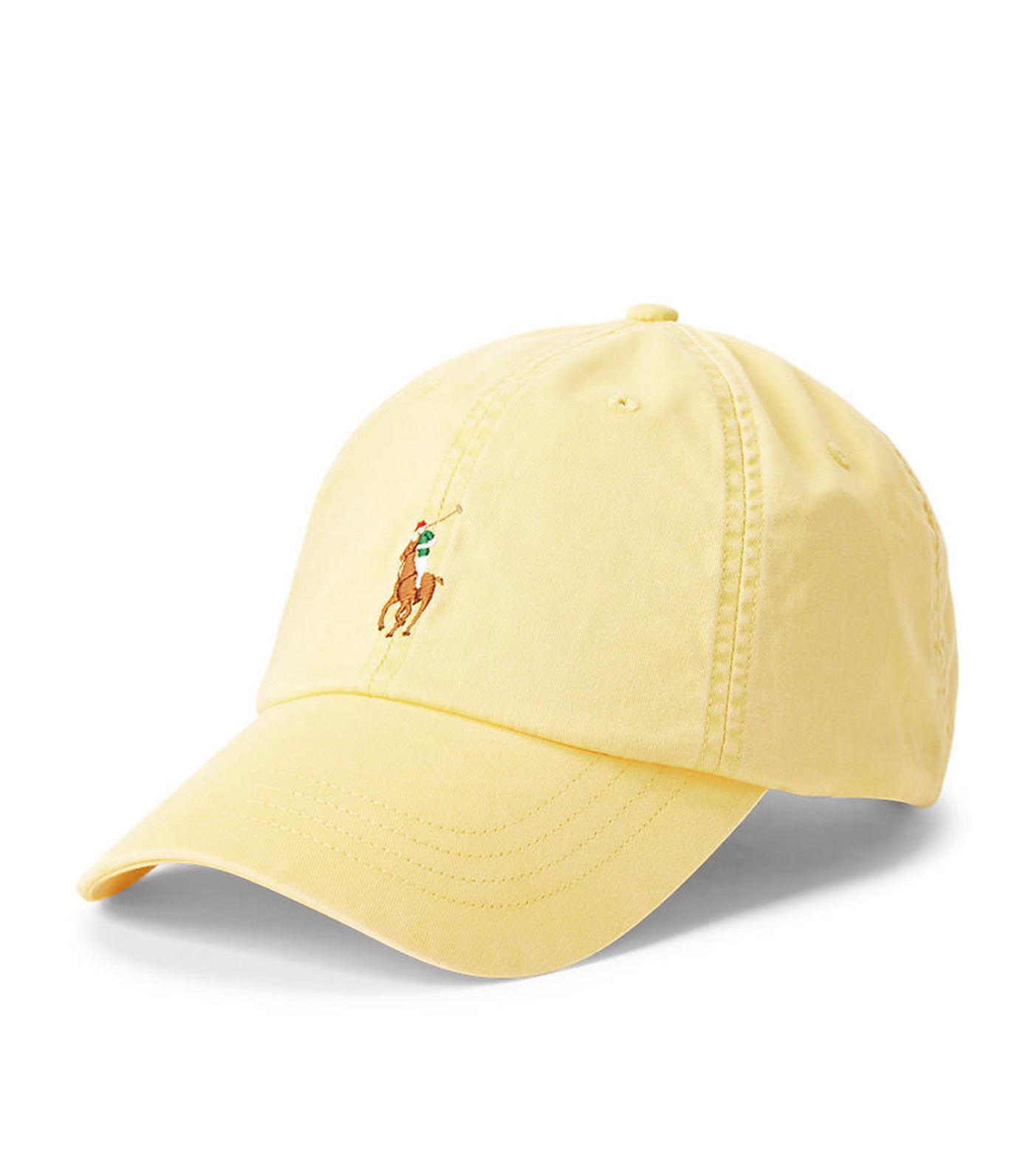 Men's Stretch-Cotton Twill Ball Cap Corn Yellow