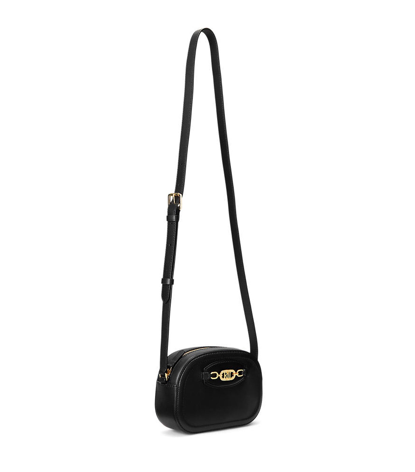 Women's Leather Medium Jordynn Crossbody Bag Black