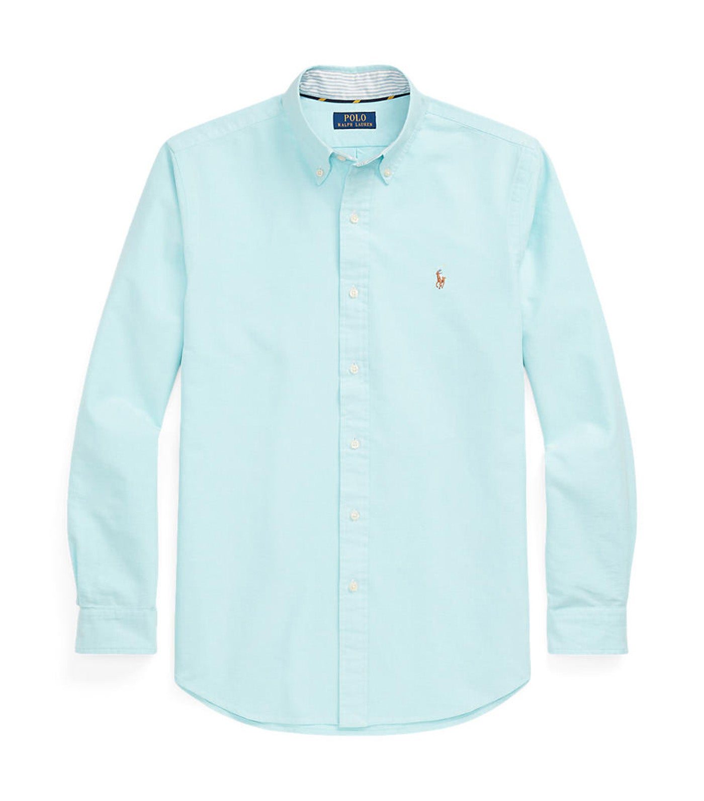 Men's Custom Fit Oxford Shirt Aegean Blue