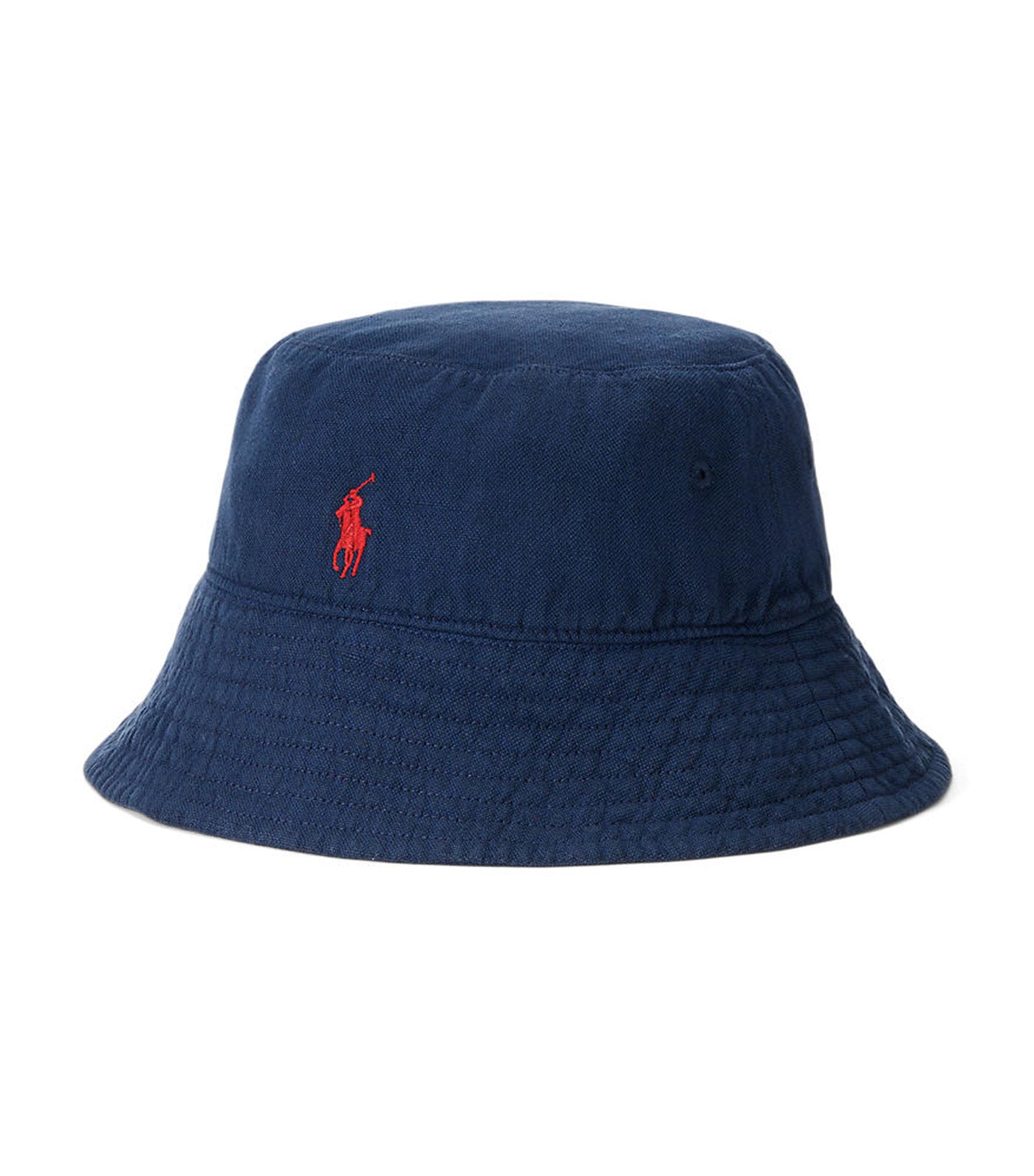 Women's Linen Bucket Hat Cruise Navy