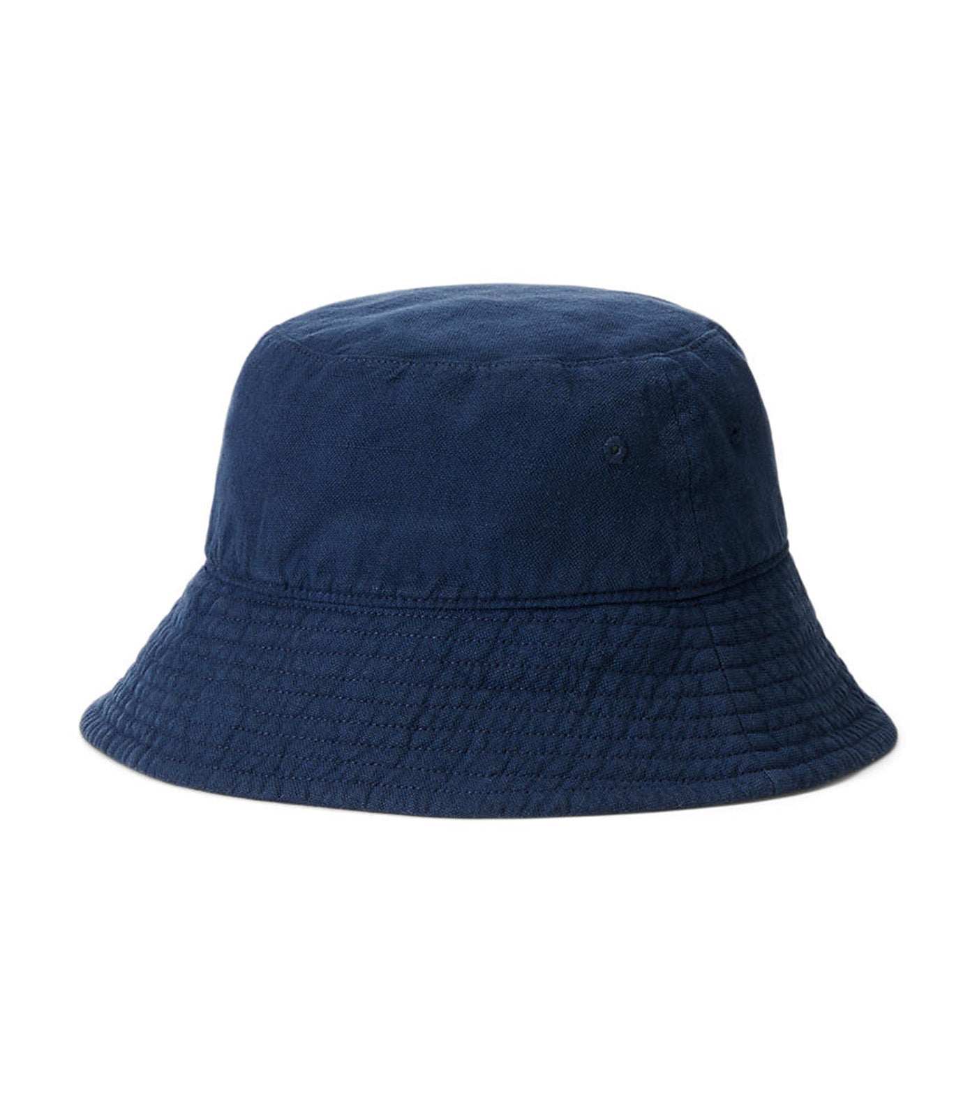 Women's Linen Bucket Hat Cruise Navy