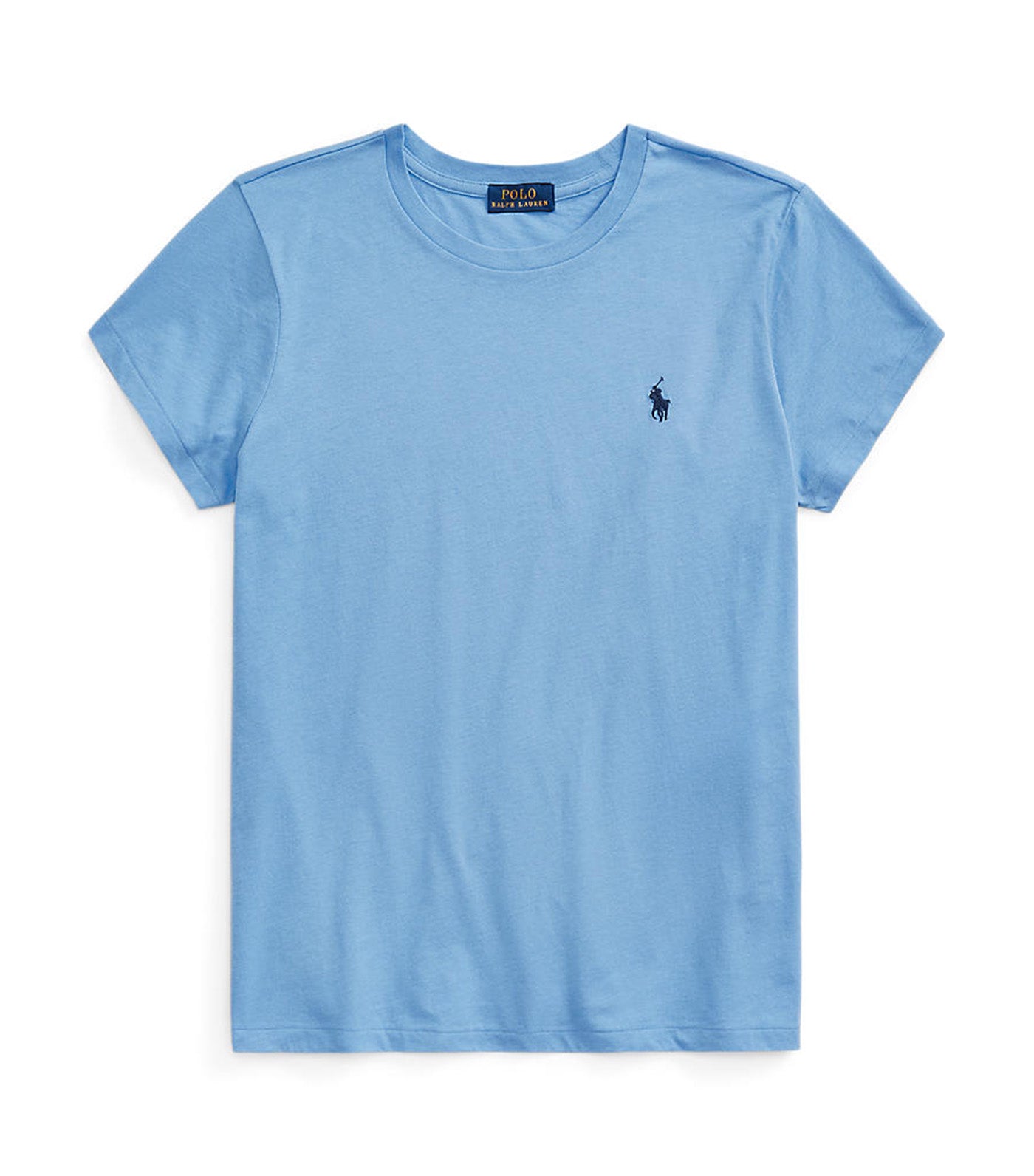 Women's Cotton Jersey Crewneck Tee Nantucket Blue