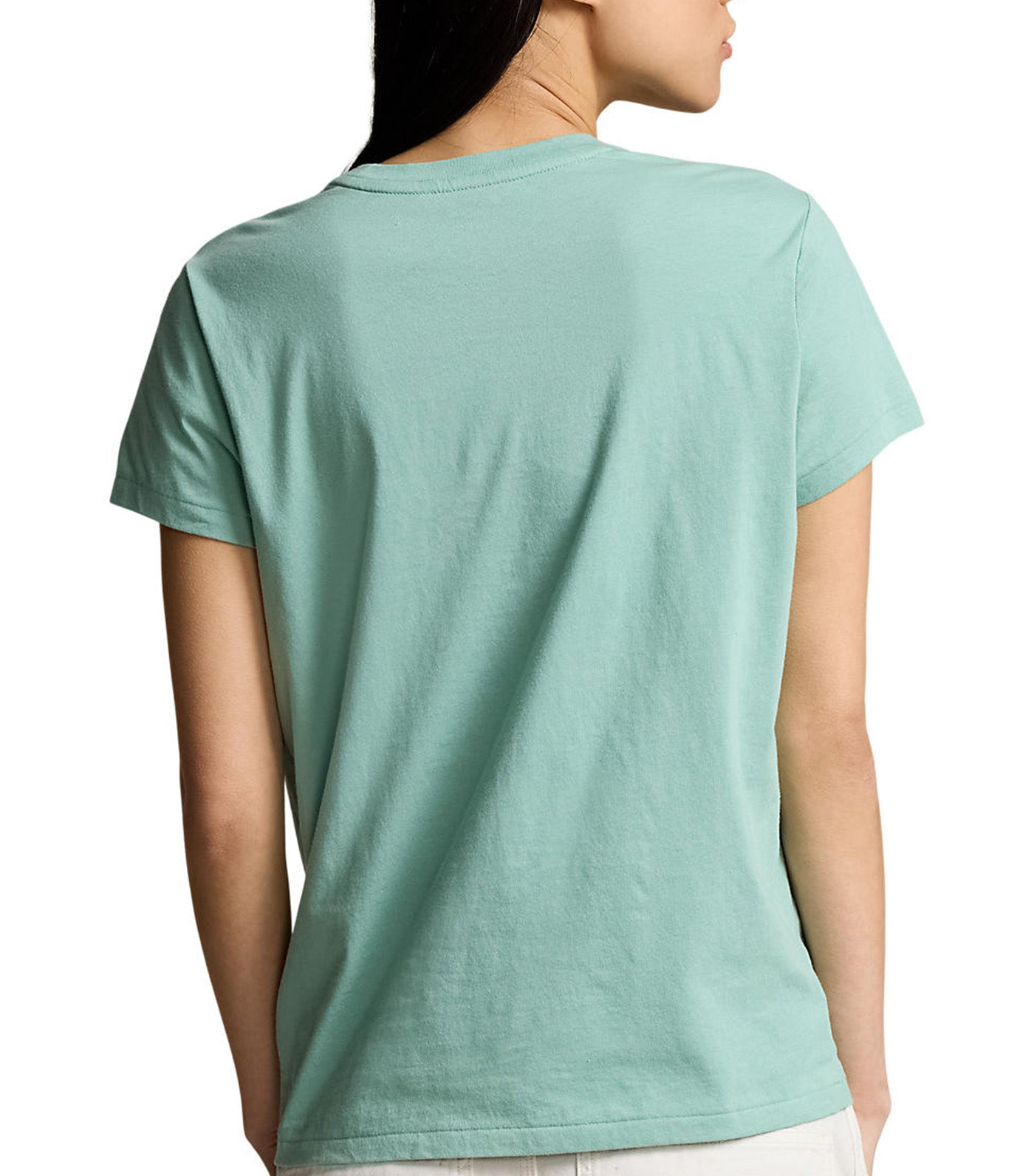 Women's Cotton Jersey Crewneck Tee Essex Green