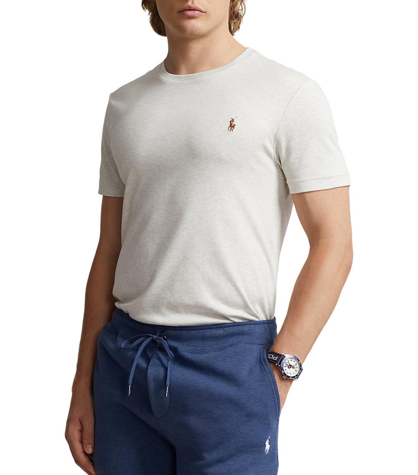 Men's Custom Slim Fit Soft Cotton T-Shirt State Heather