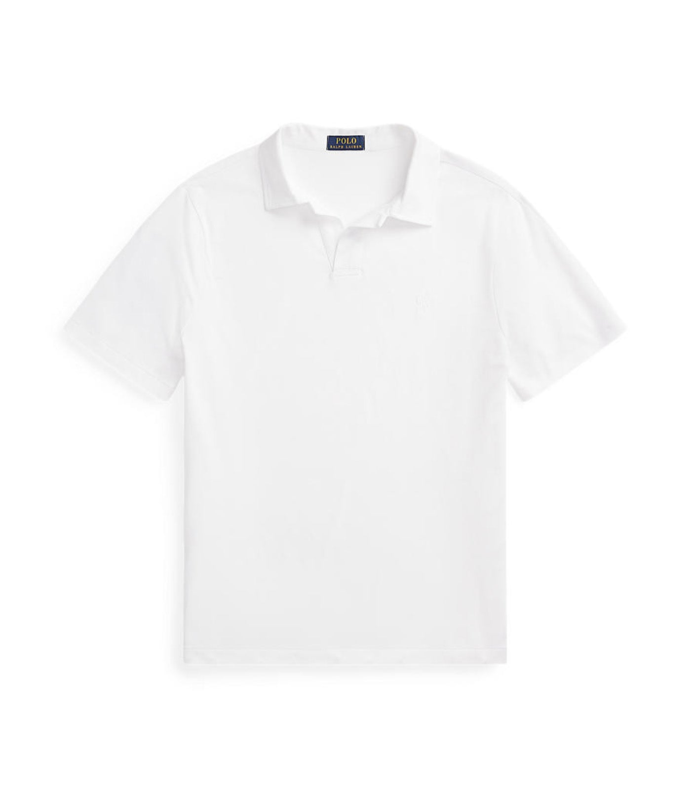 Men's Classic Fit Stretch Mesh Polo Shirt White