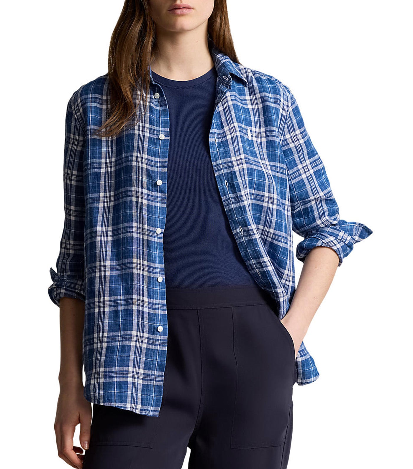 Women's Relaxed Fit Linen Shirt