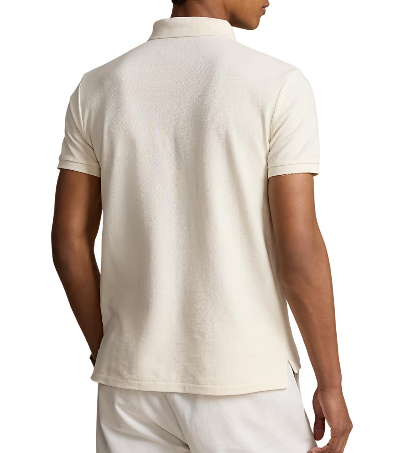 Men's The Iconic Mesh Polo Shirt Herbal Milk