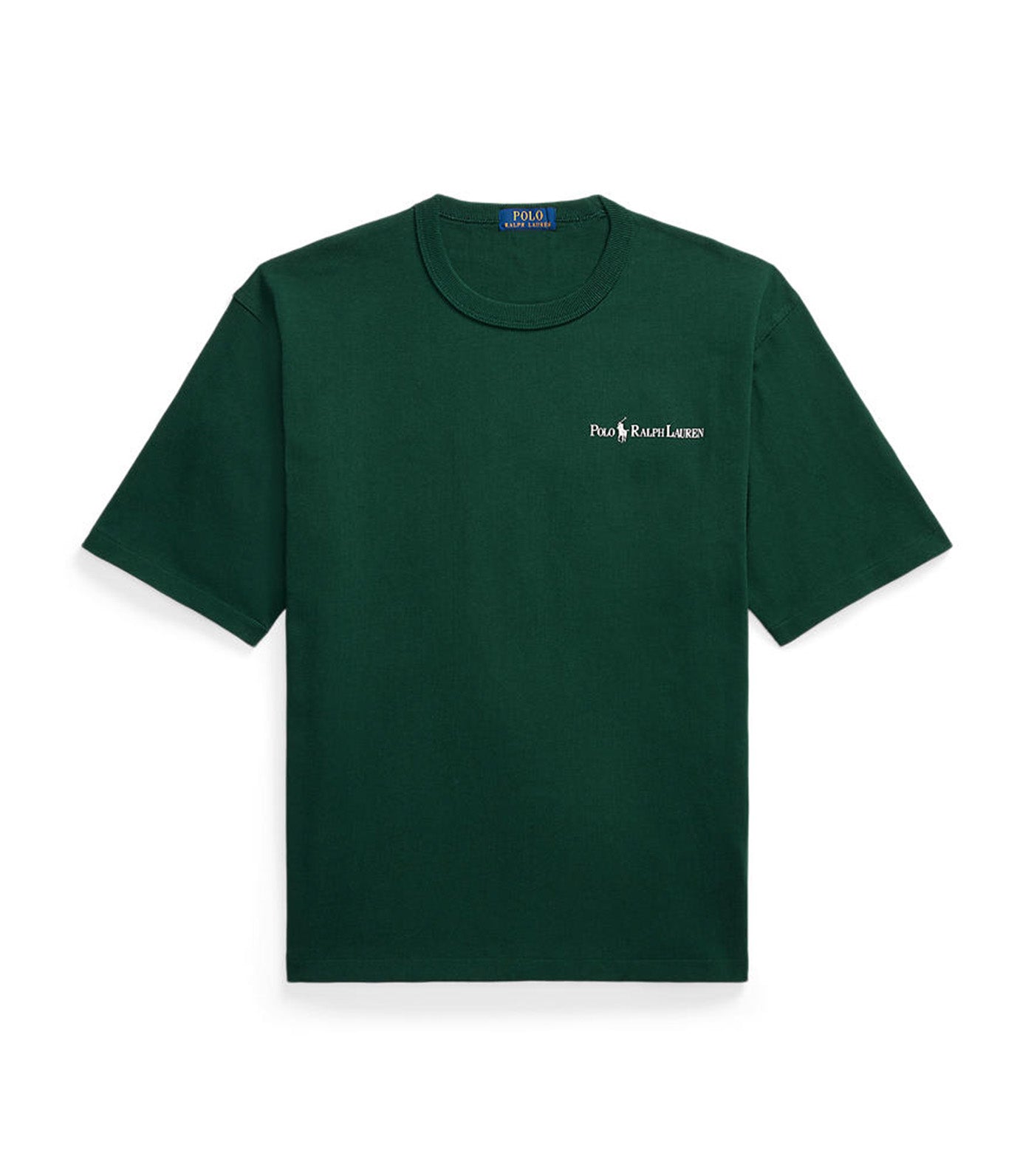 Men's Relaxed Fit Logo Jersey T-Shirt Moss Agate