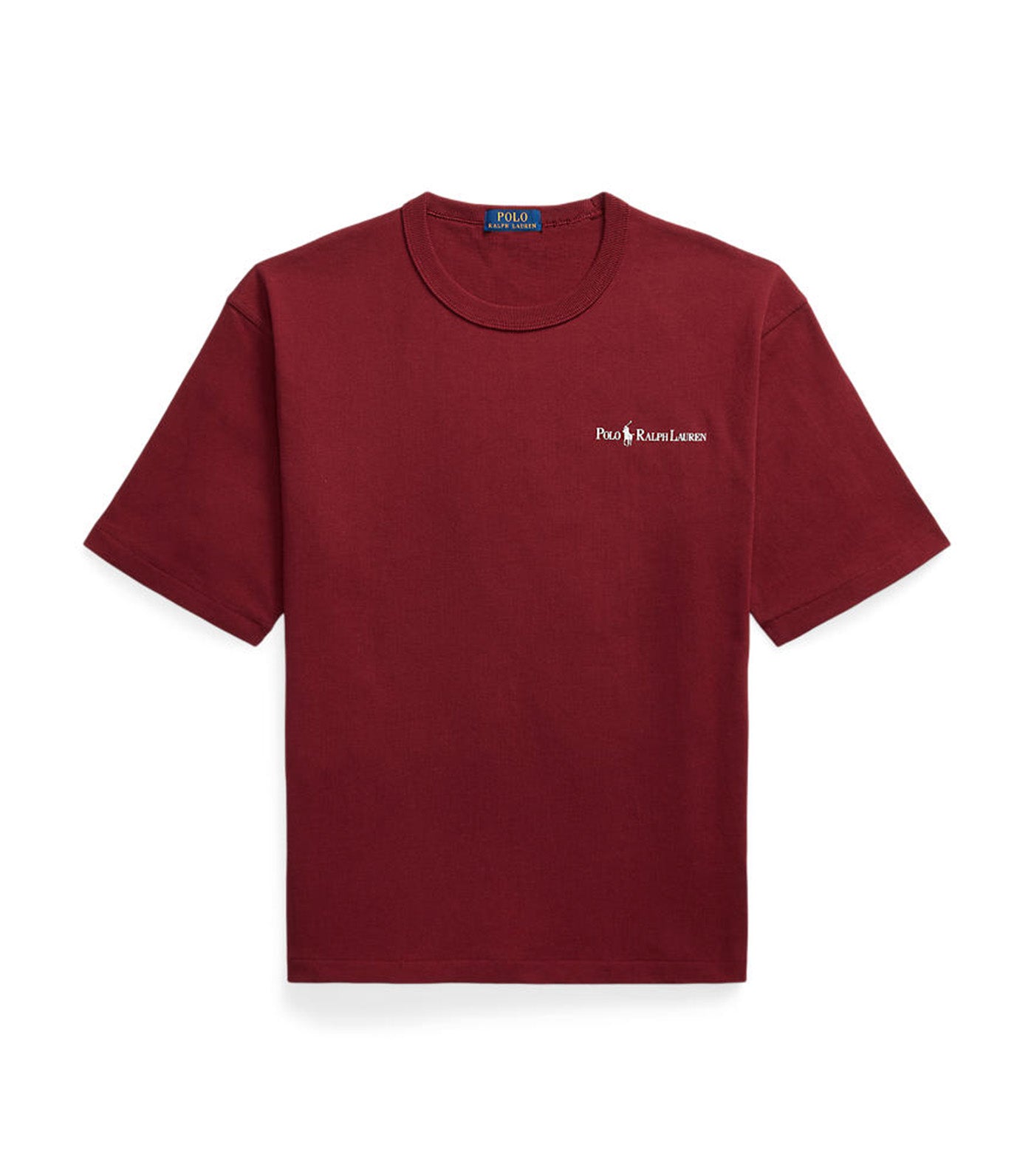 Men's Relaxed Fit Logo Jersey T-Shirt Red Carpet