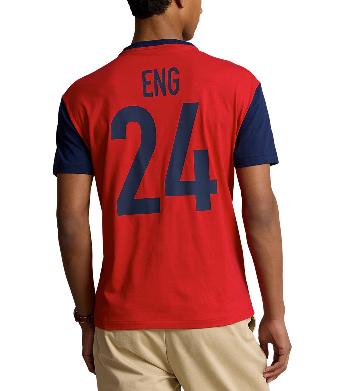 Men's Classic Fit England T-Shirt Red Multi