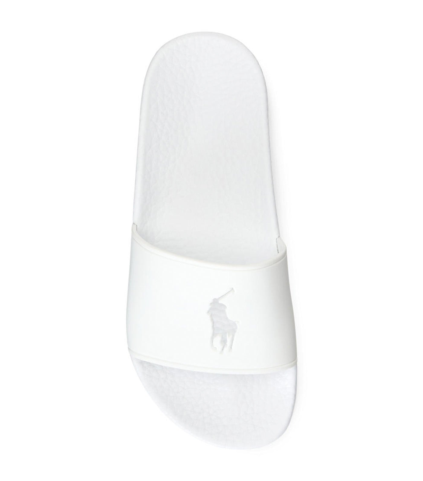 Women's Big Pony Slide Sandal White