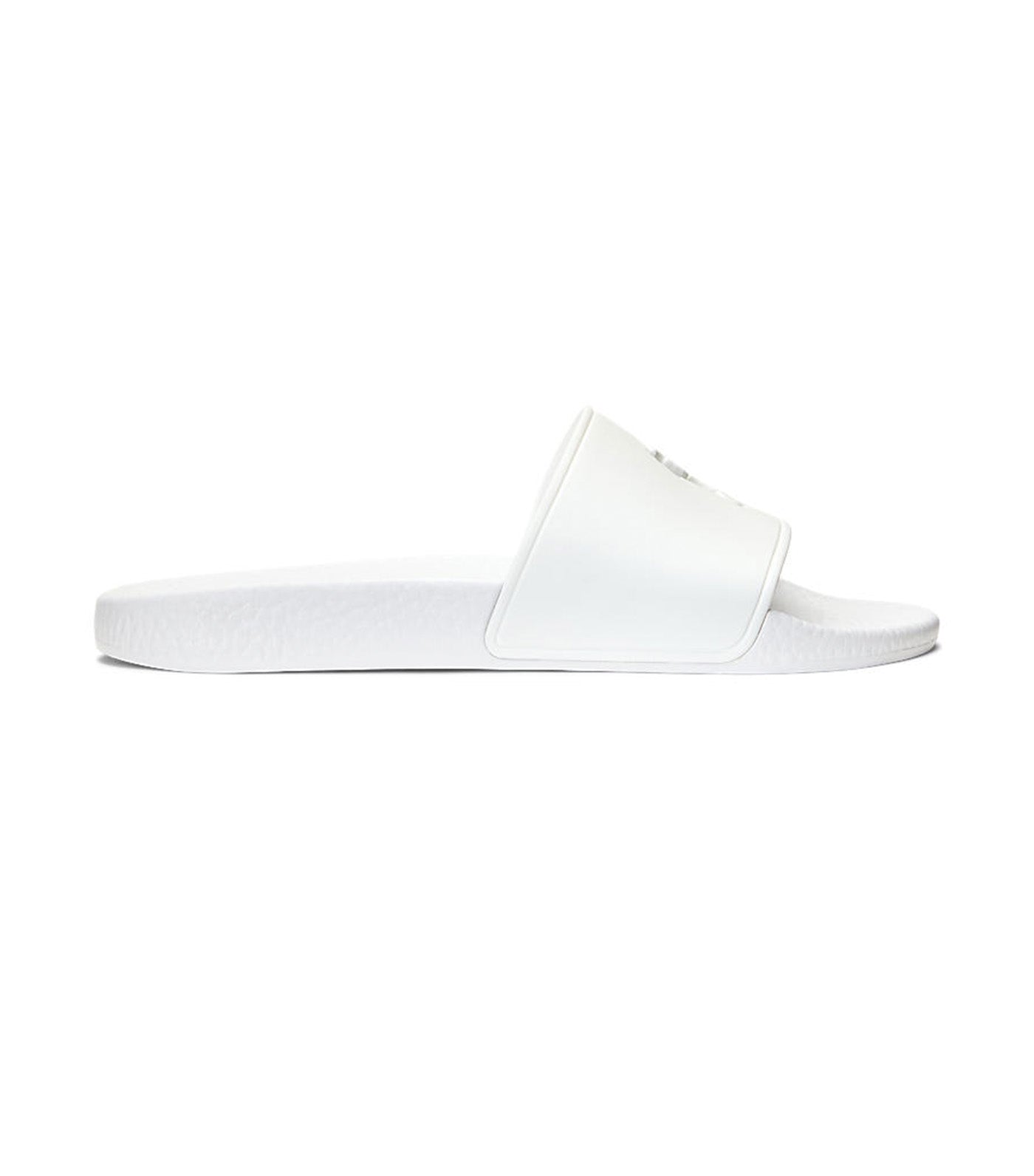 Women's Big Pony Slide Sandal White