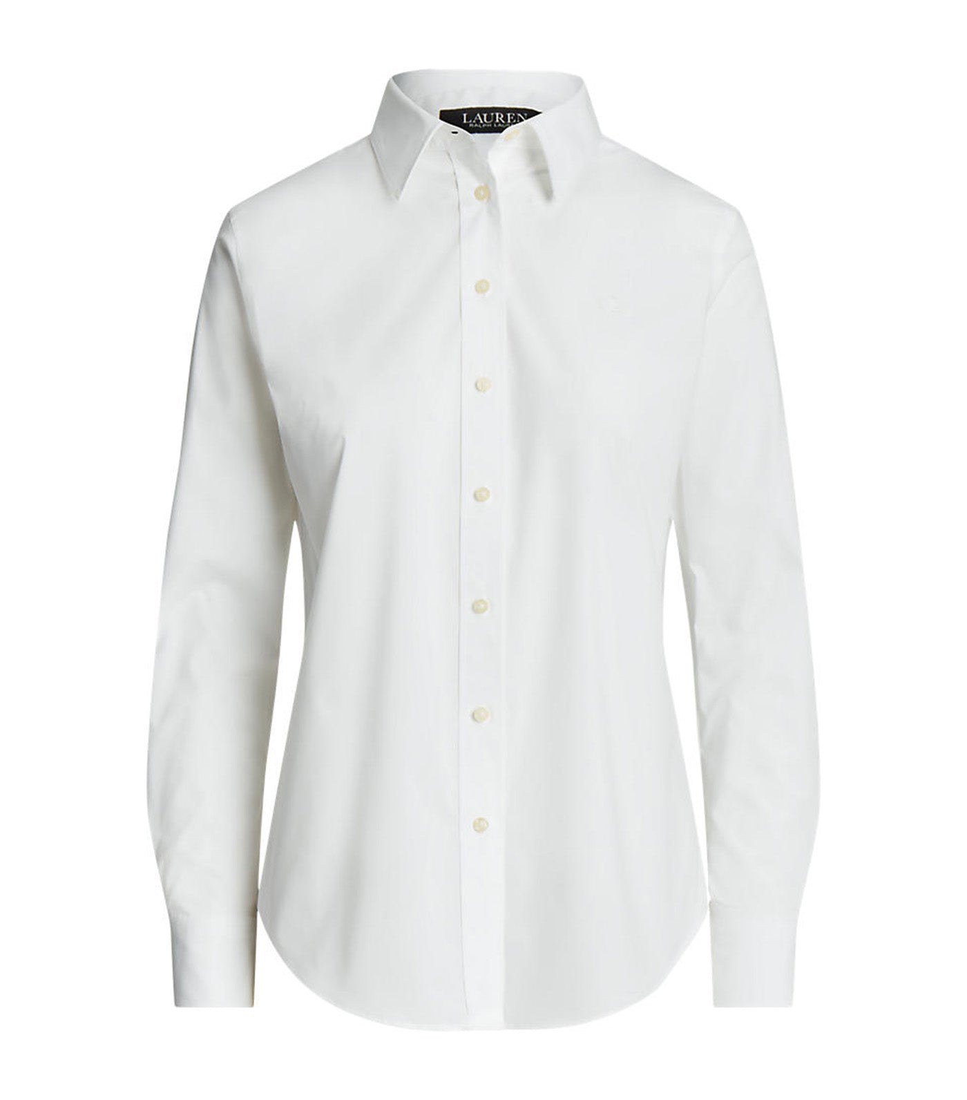 Lauren Ralph Lauren Easy Care Stretch Cotton Shirt White Rustan s