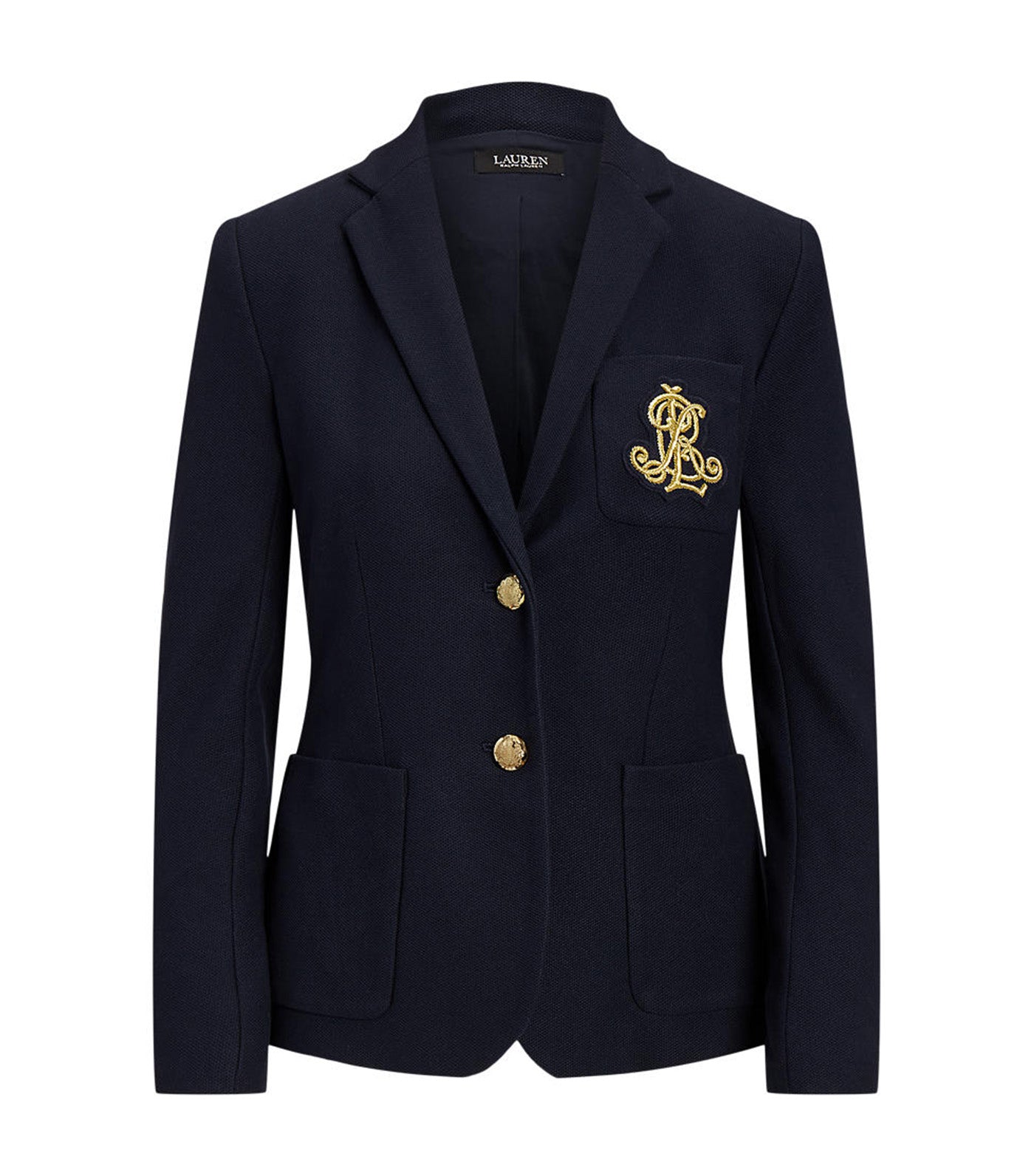 Bullion Jacquard Blazer Lauren Navy