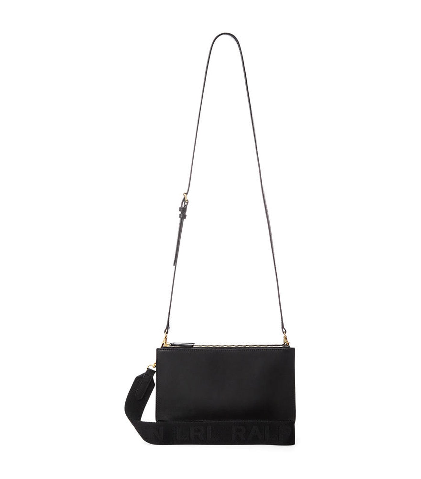 Leather Medium Landyn Crossbody Bag Black