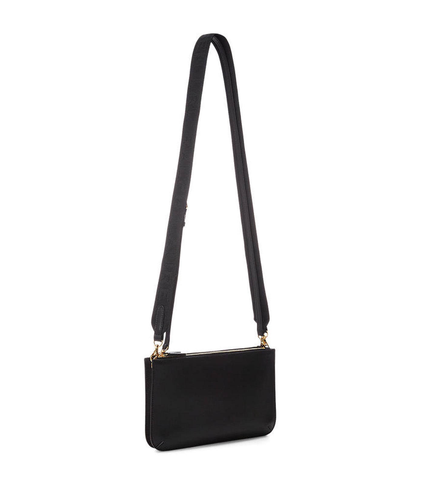 Leather Medium Landyn Crossbody Bag Black