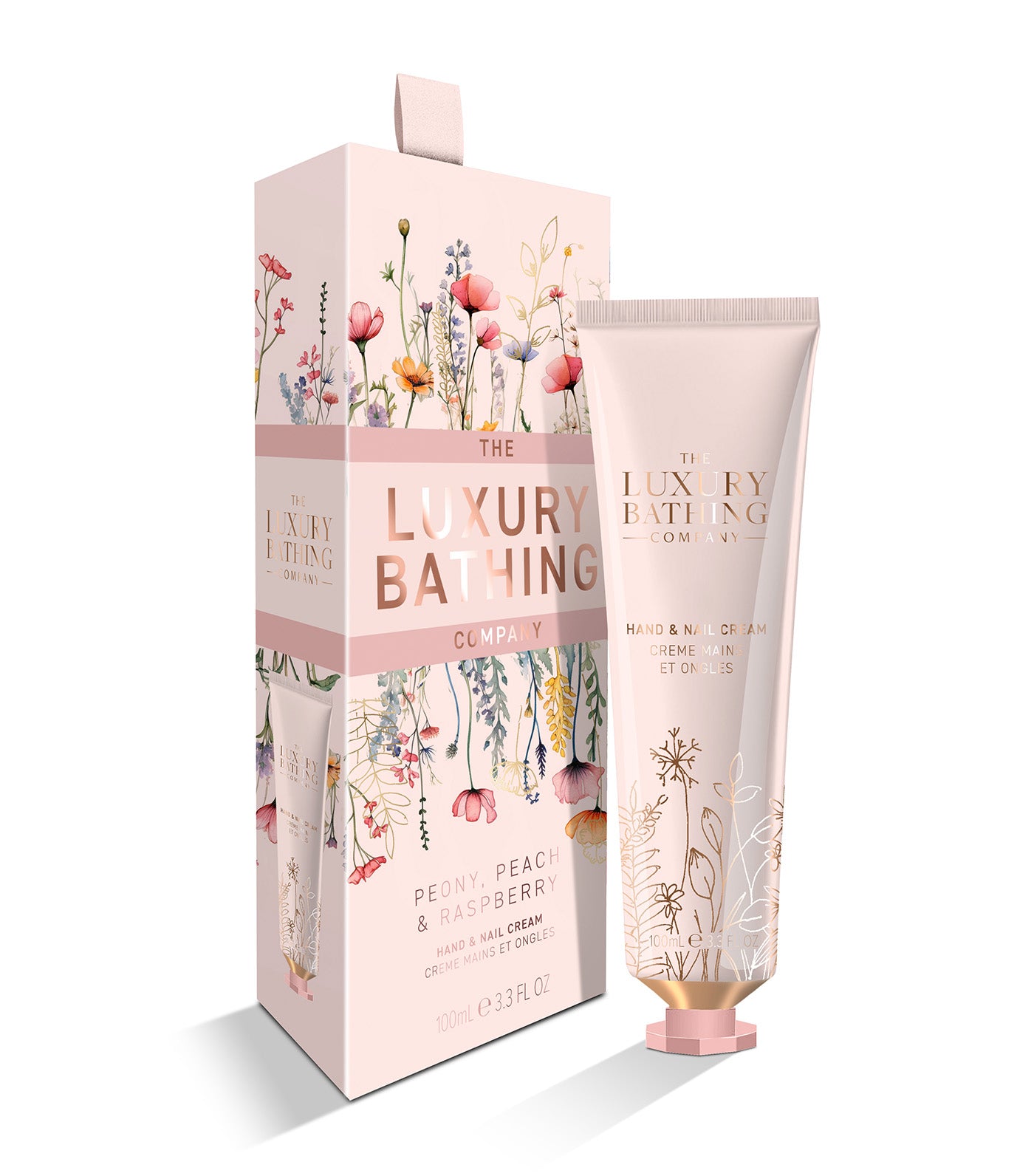 Peony, Peach & Raspberry Luxury Hand & Nail Cream