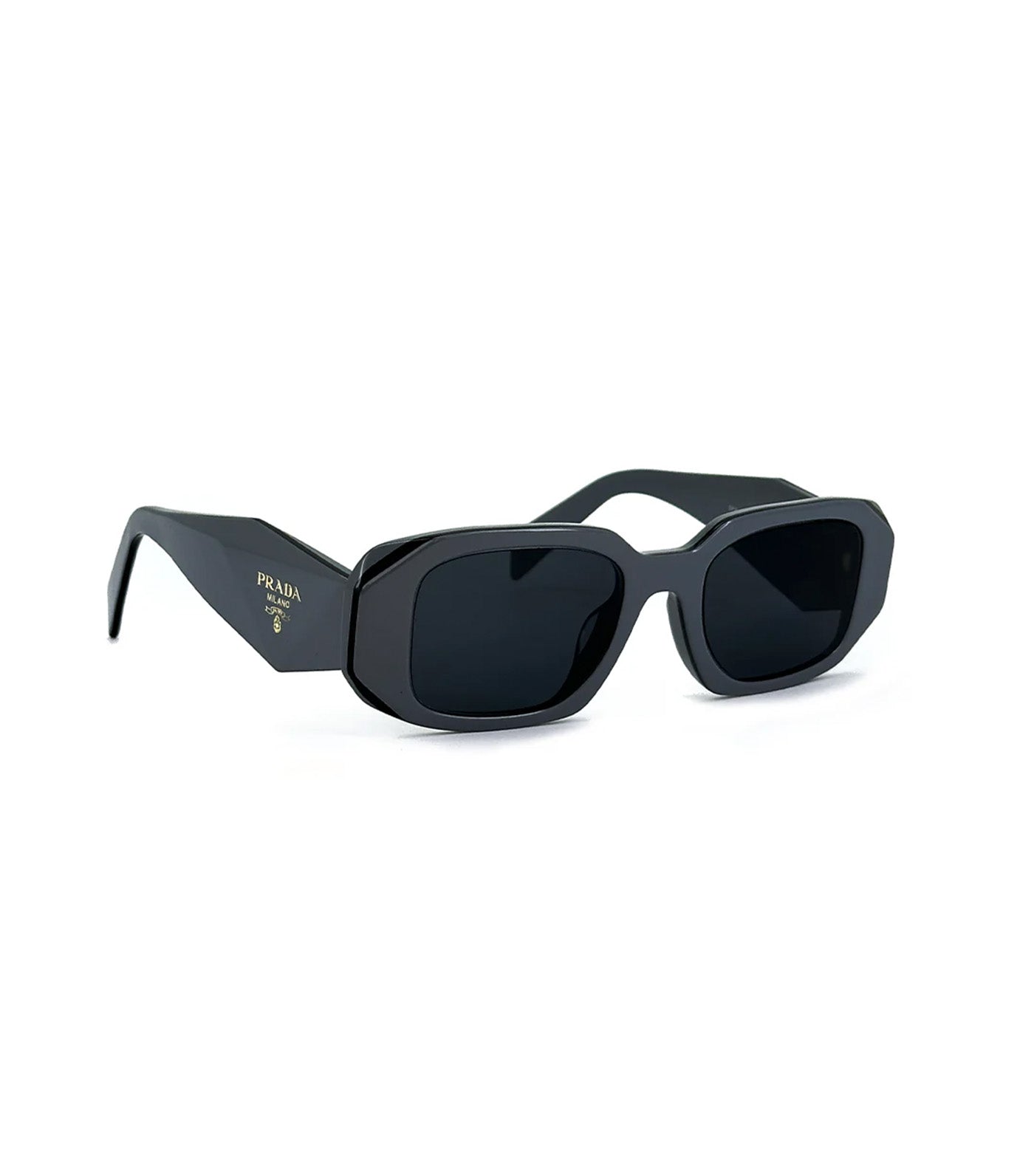 Prada PR17WSF1AB5S051 Rectangle Black M | Rustan's