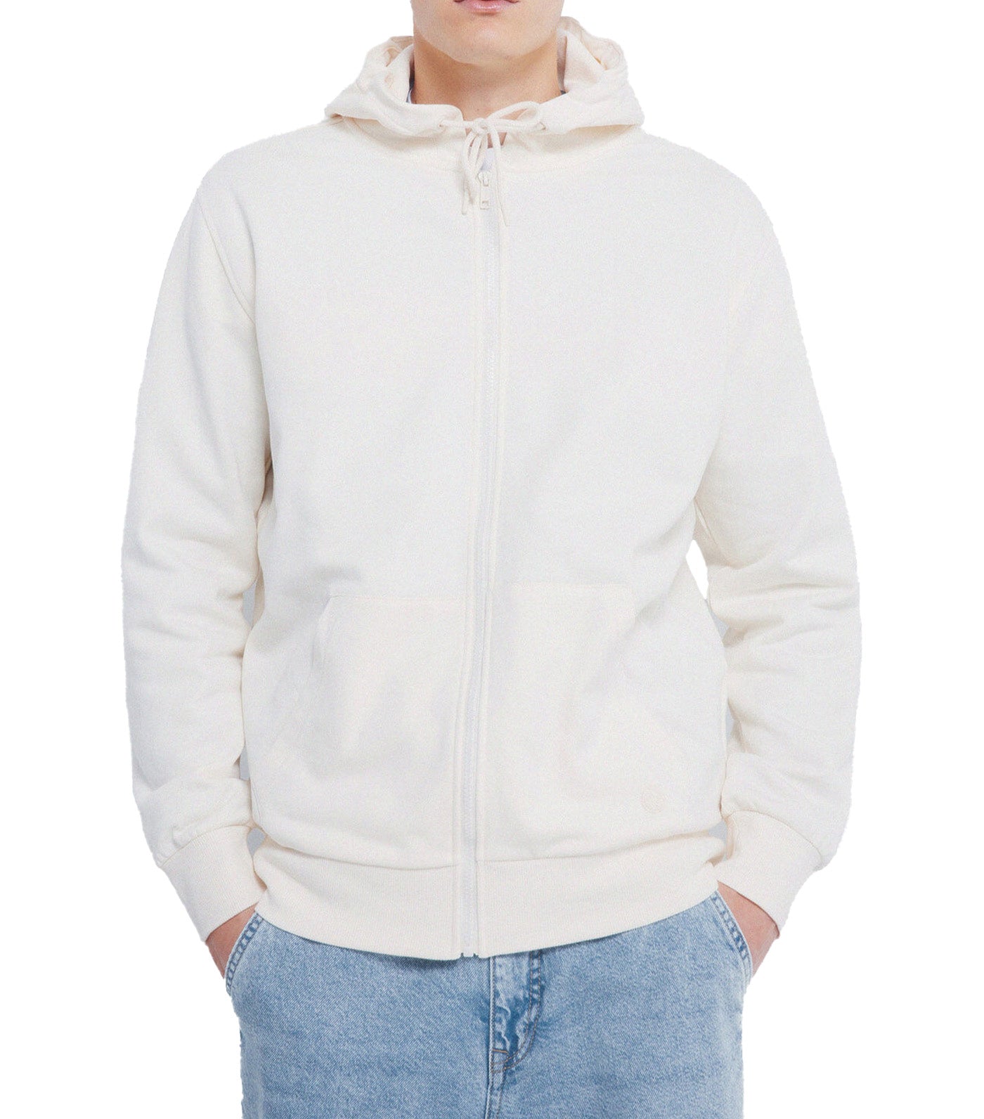 Sweatshirt Hood with Zip Fastening