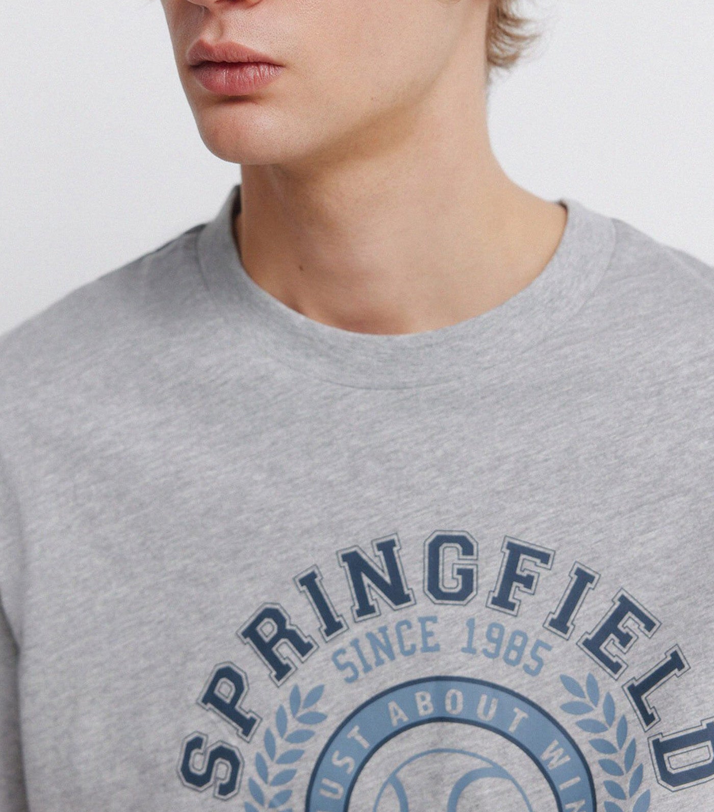 Sport Logo T-Shirt Medium Gray