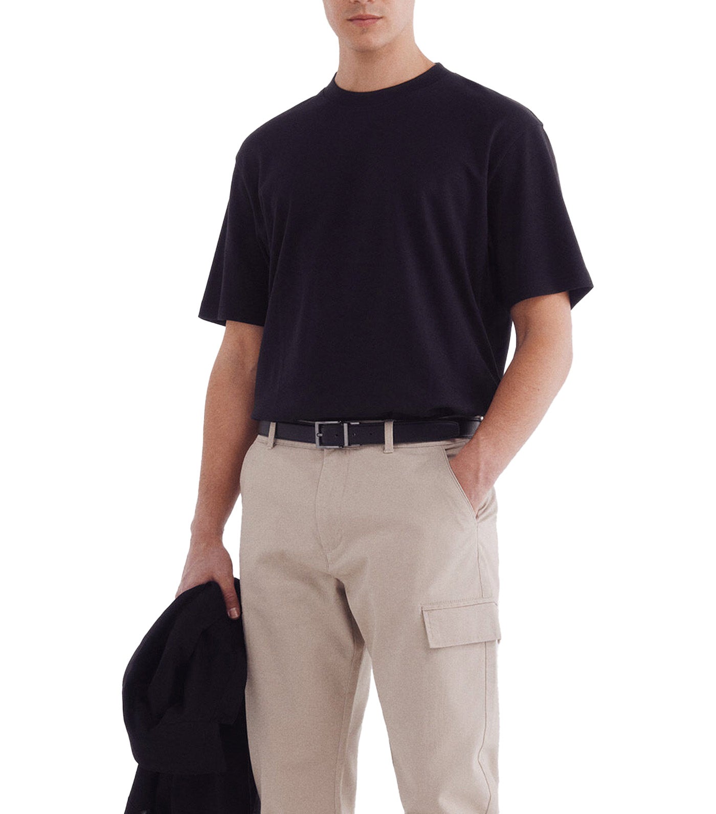 Springfield Interlock T-Shirt Black