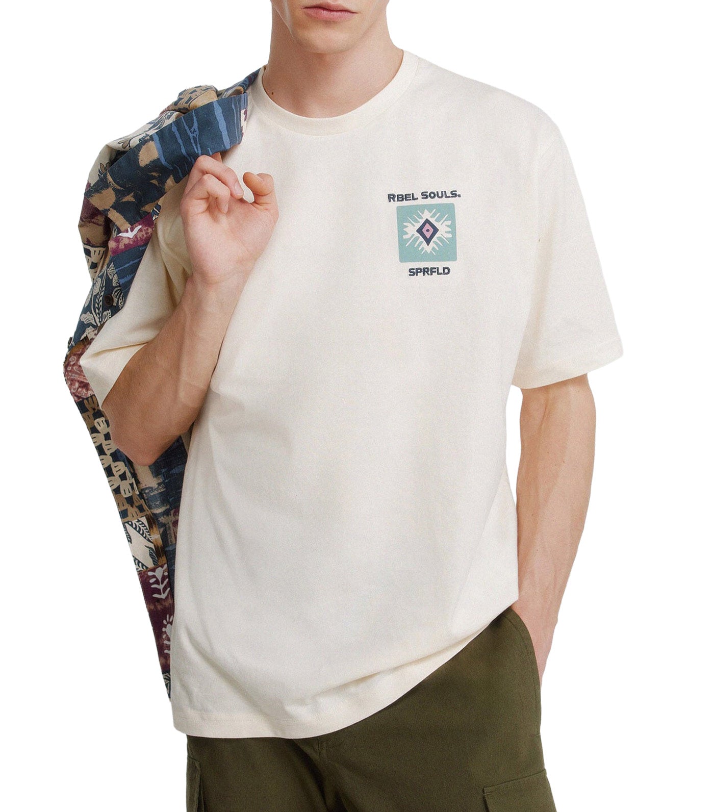 Springfield Rebel Soul T-Shirt White