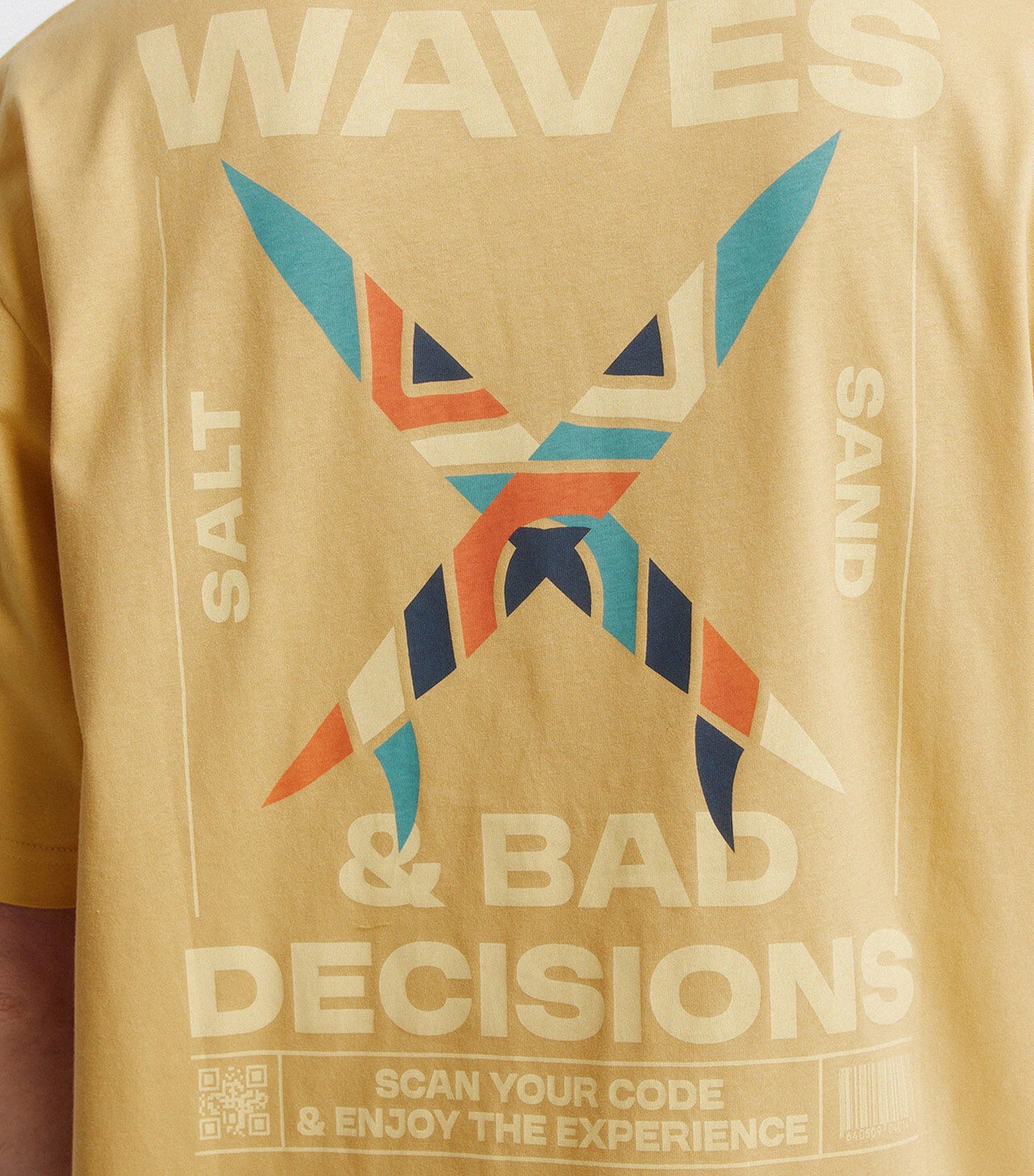 Waves T-Shirt Yellow