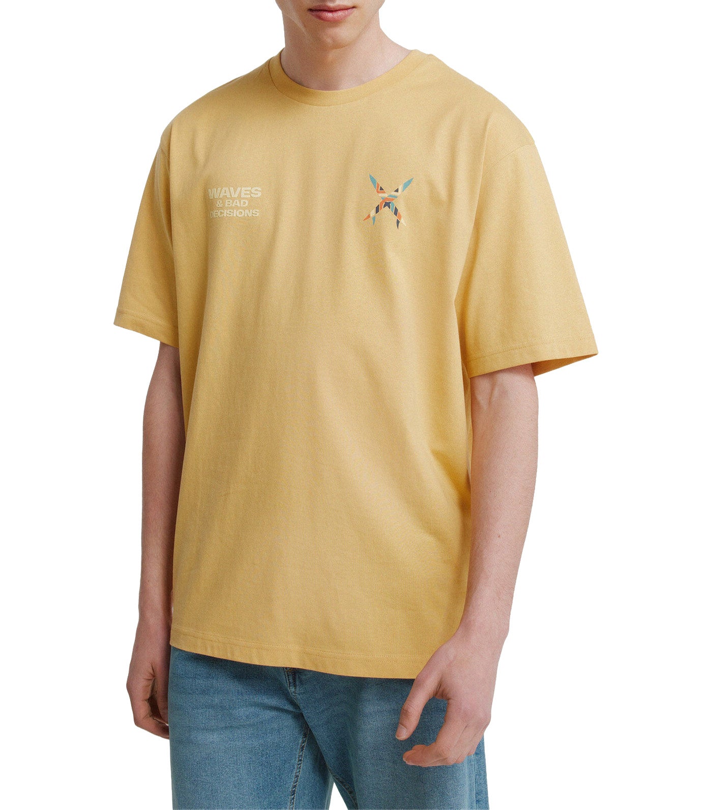 Waves T-Shirt Yellow