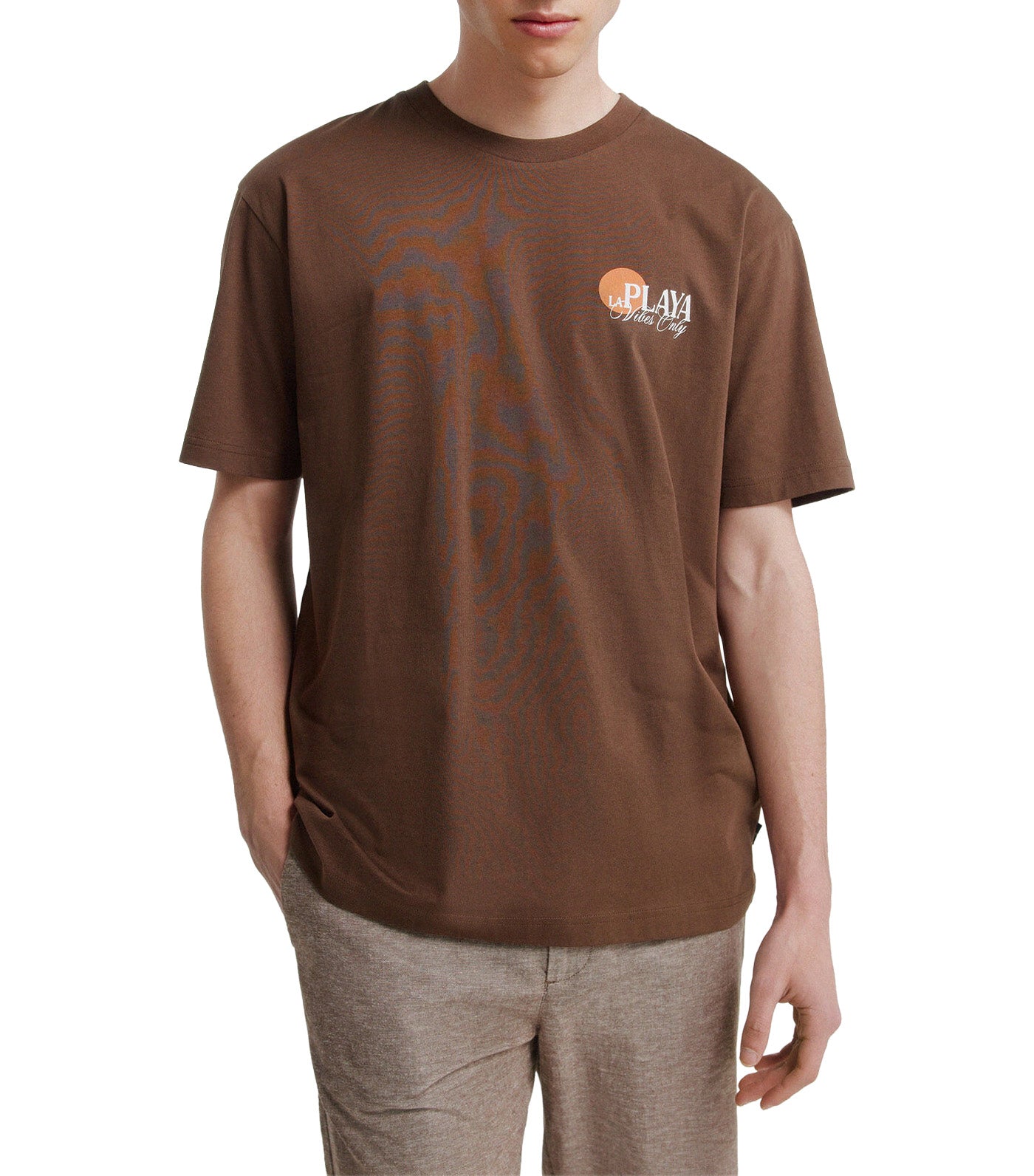 Beach T-Shirt Brown
