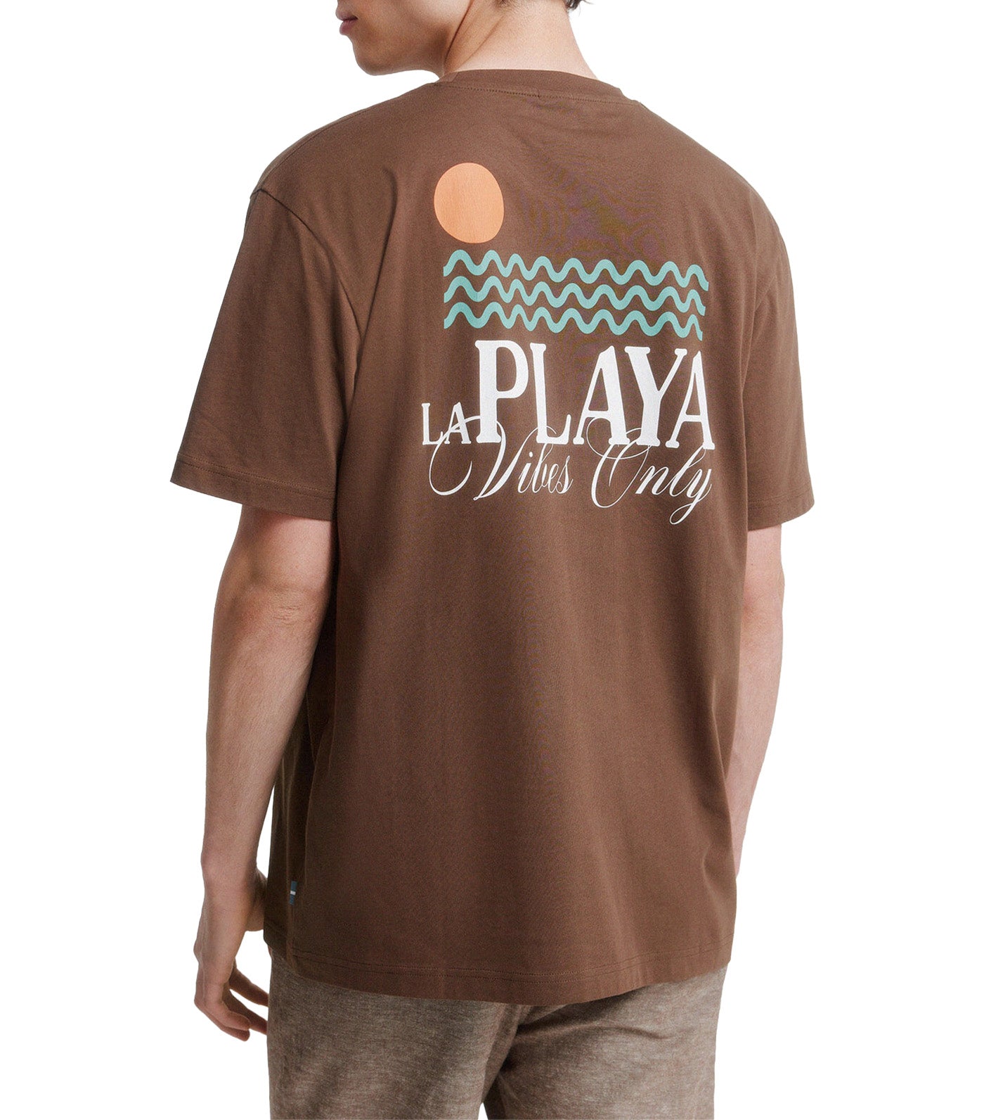 Beach T-Shirt Brown