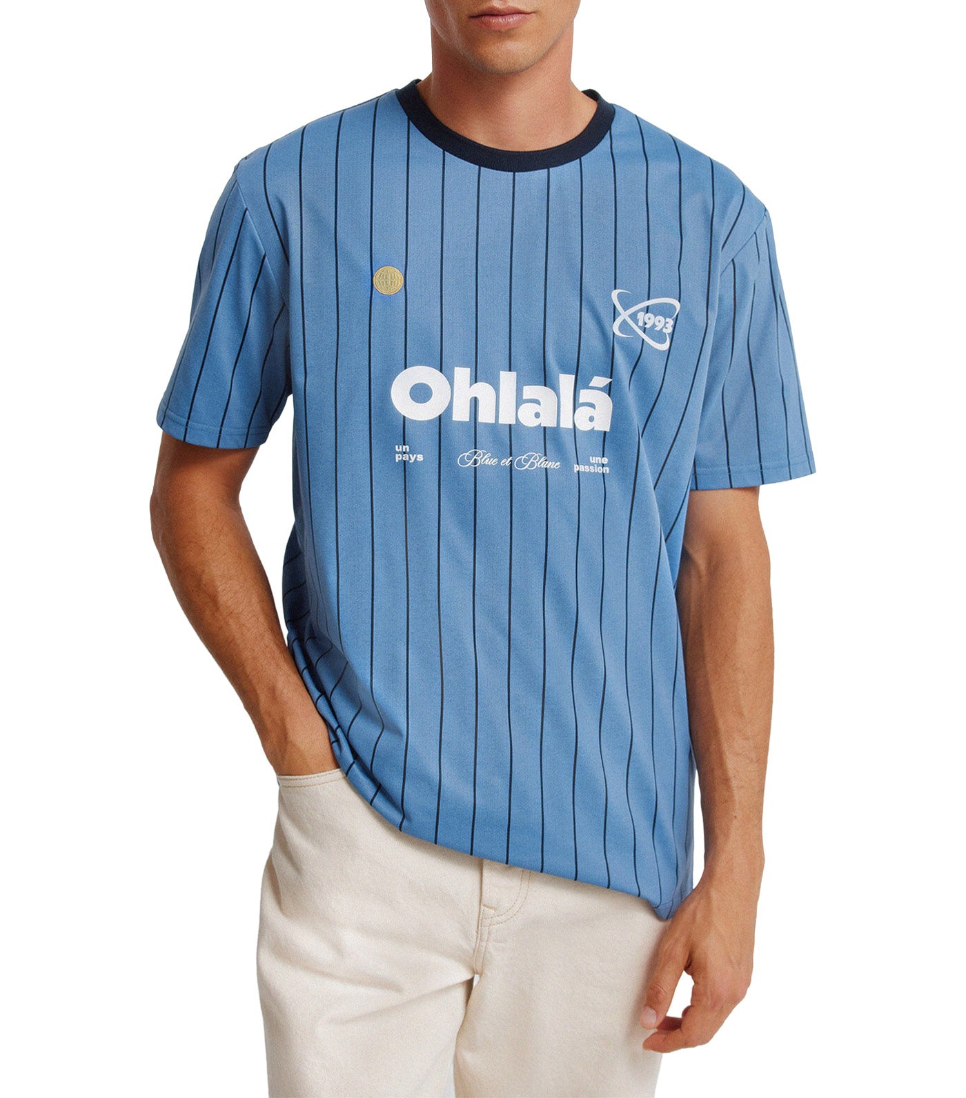 Ohlalá Soccer Jersey Medium Blue