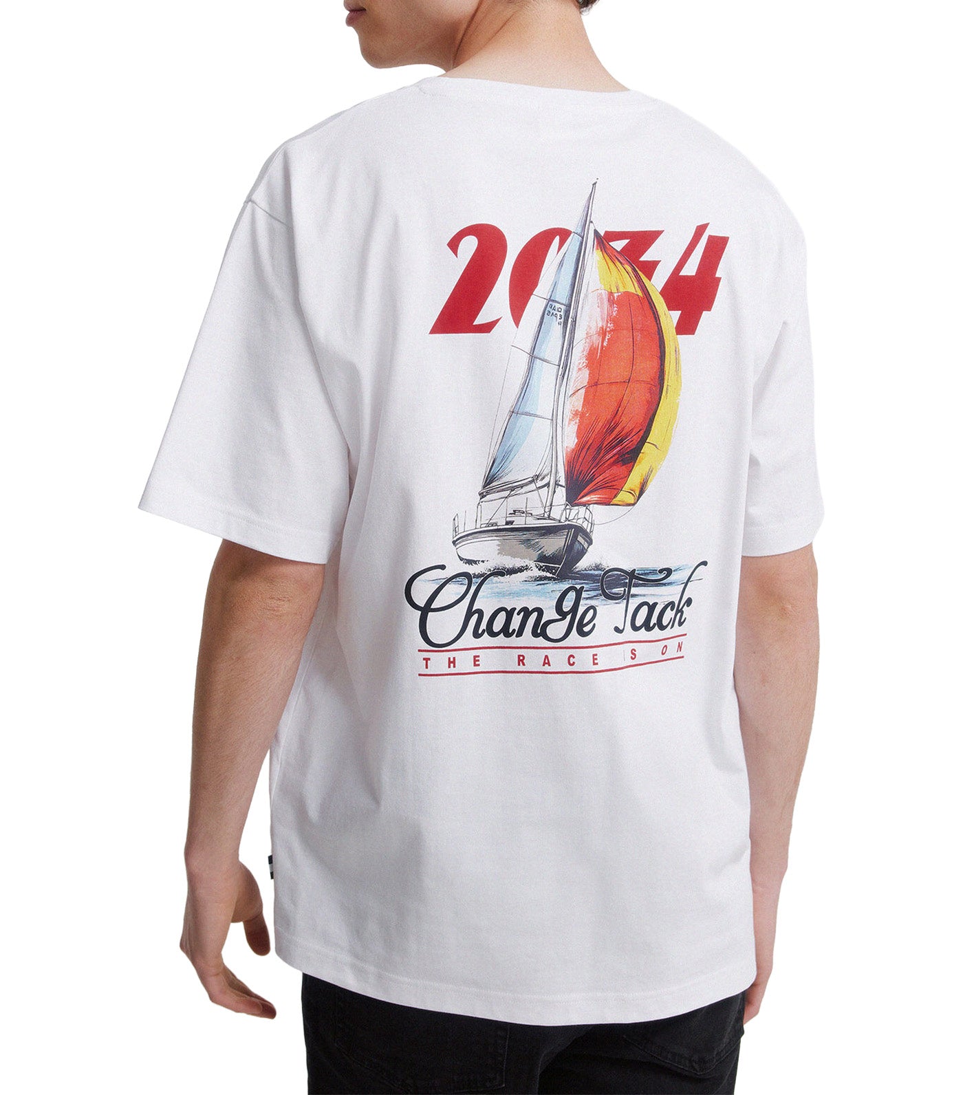 Change Tack 2034 T-Shirt White