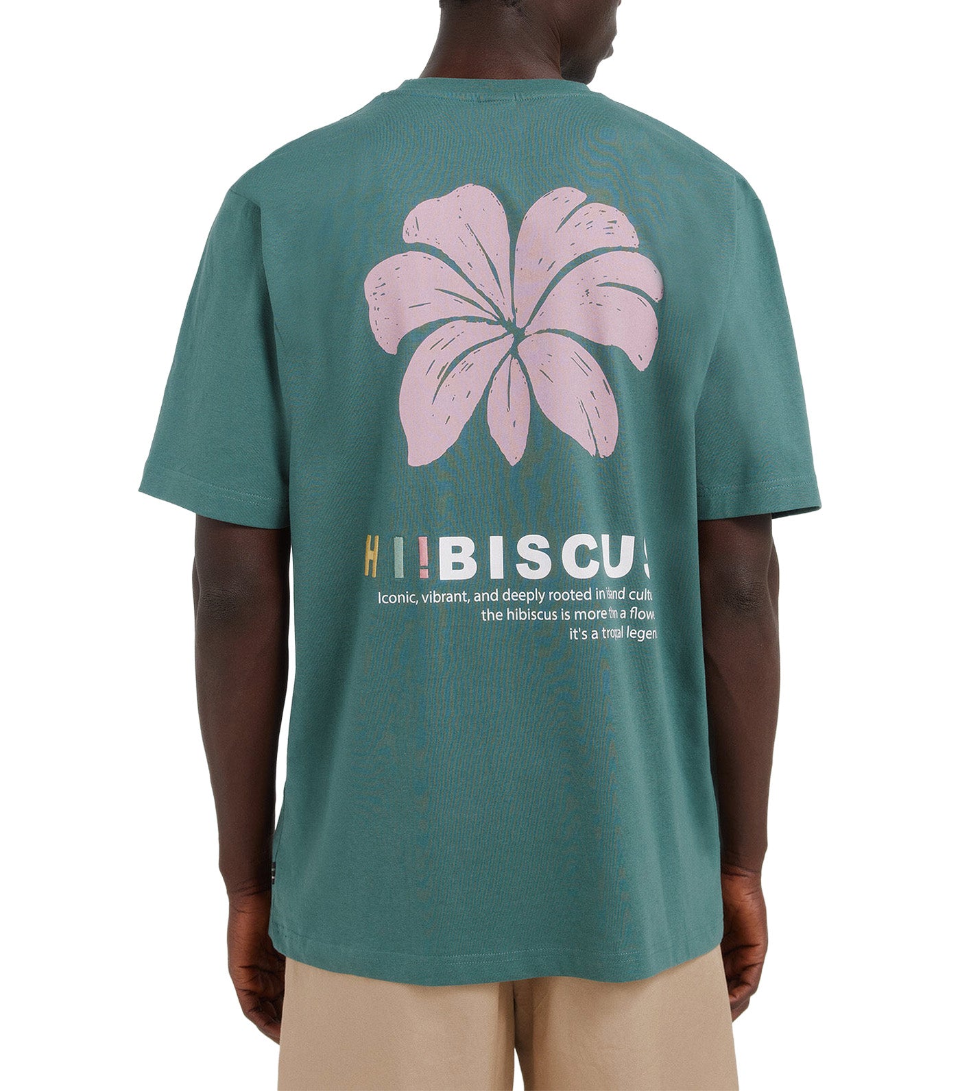 Hibiscus T-Shirt Turquoise