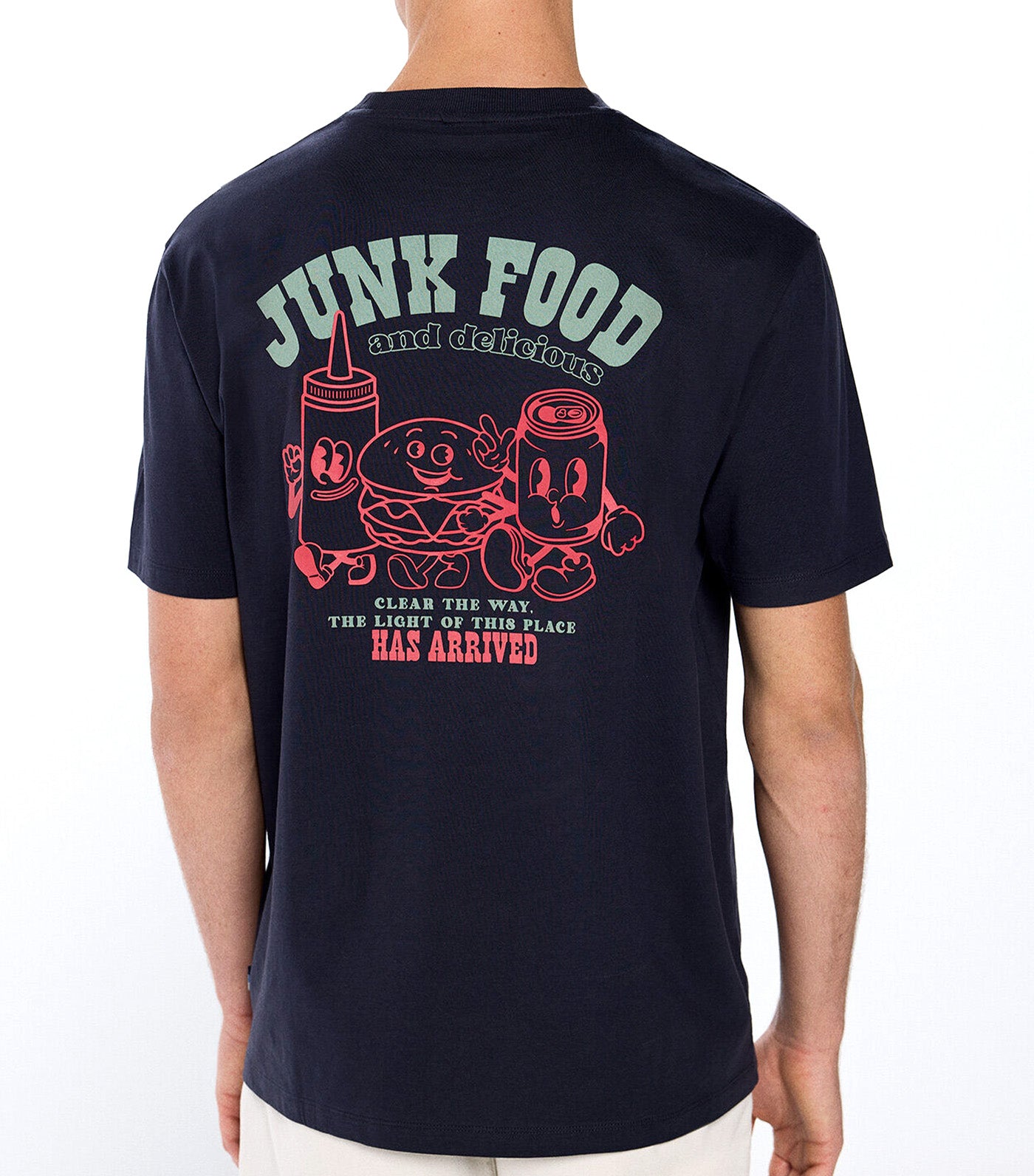 Junk Food T-Shirt
 Dark Blue