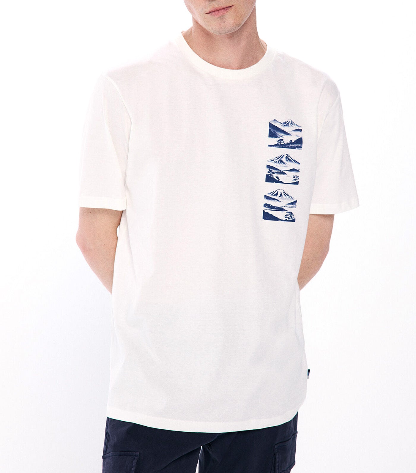 Ink Mountain T-Shirt White