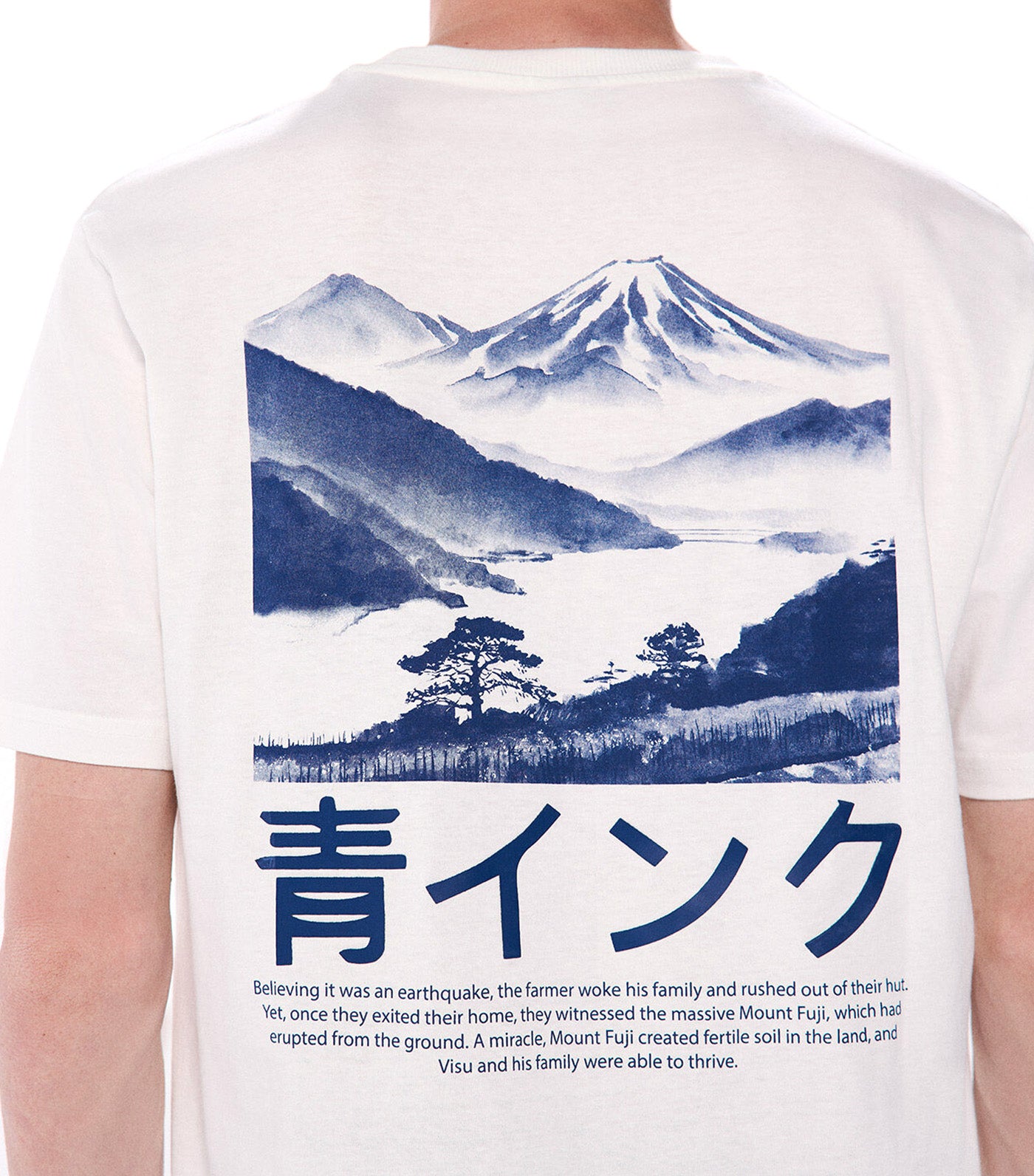 Ink Mountain T-Shirt White