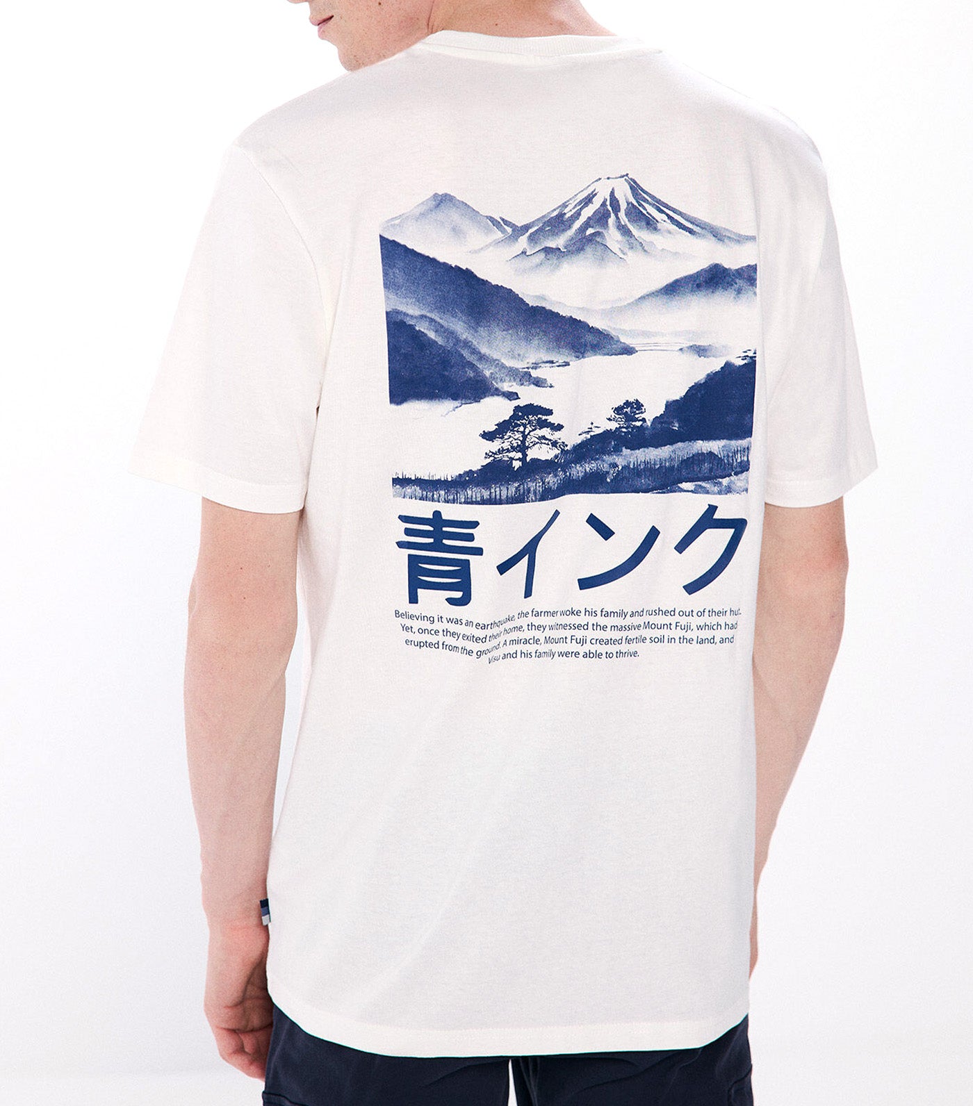 Ink Mountain T-Shirt White